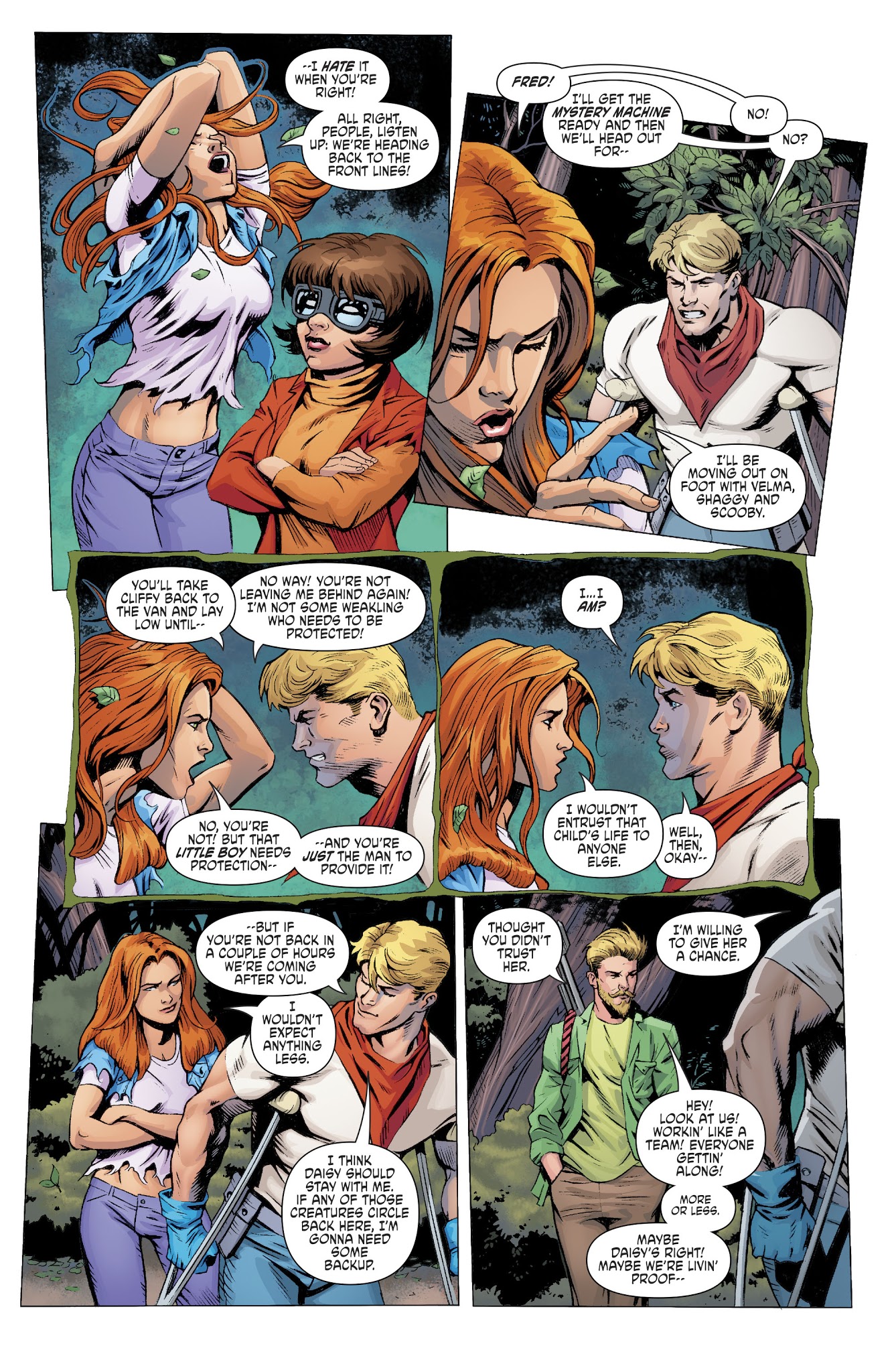 Read online Scooby Apocalypse comic -  Issue #15 - 17