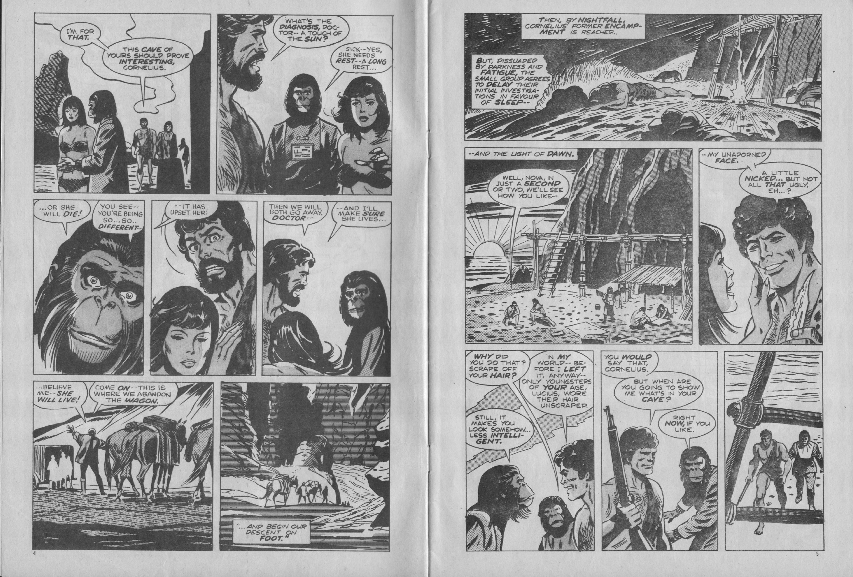 Read online Planet of the Apes (1974) comic -  Issue #9 - 3