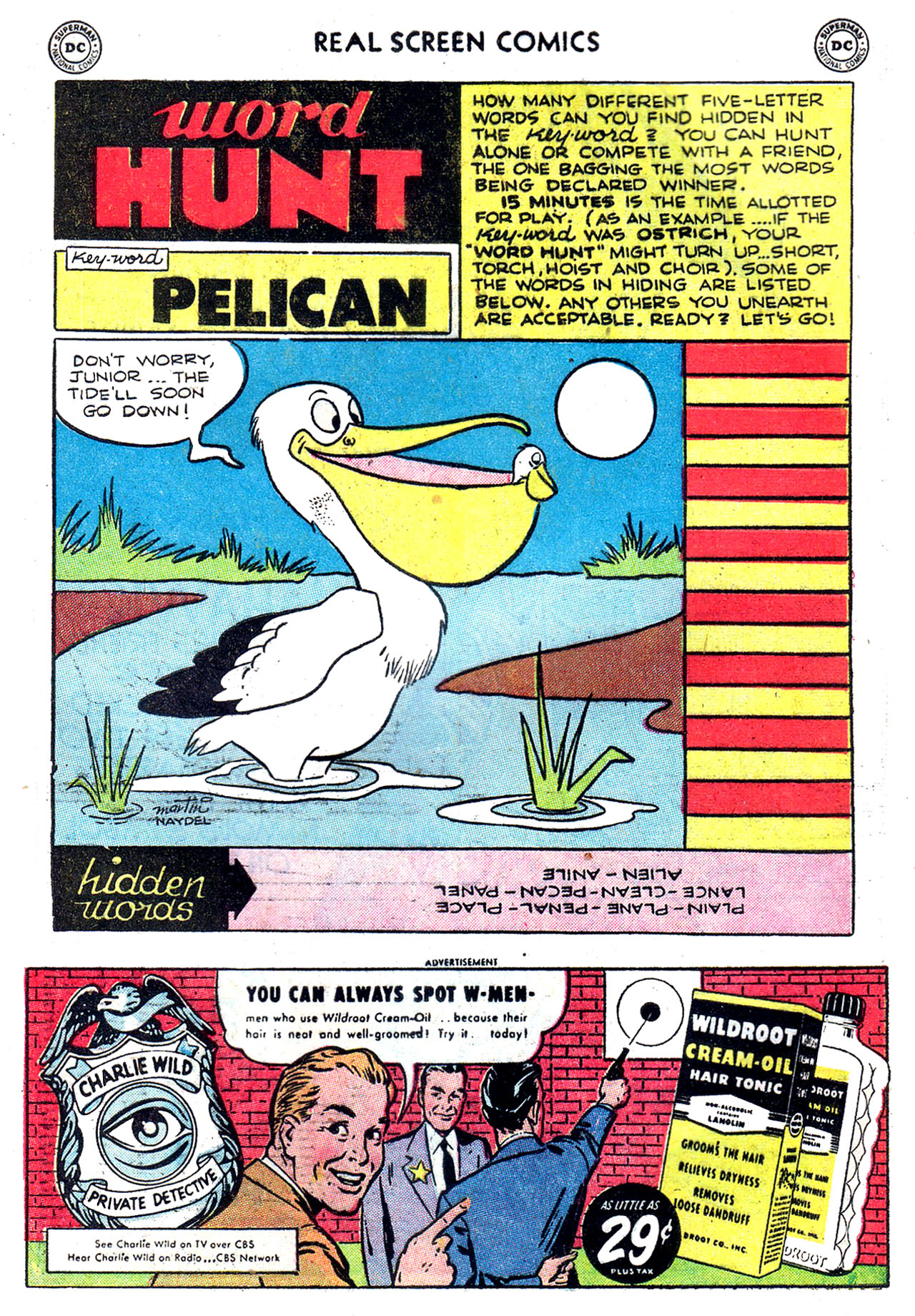 Read online Real Screen Comics comic -  Issue #41 - 49