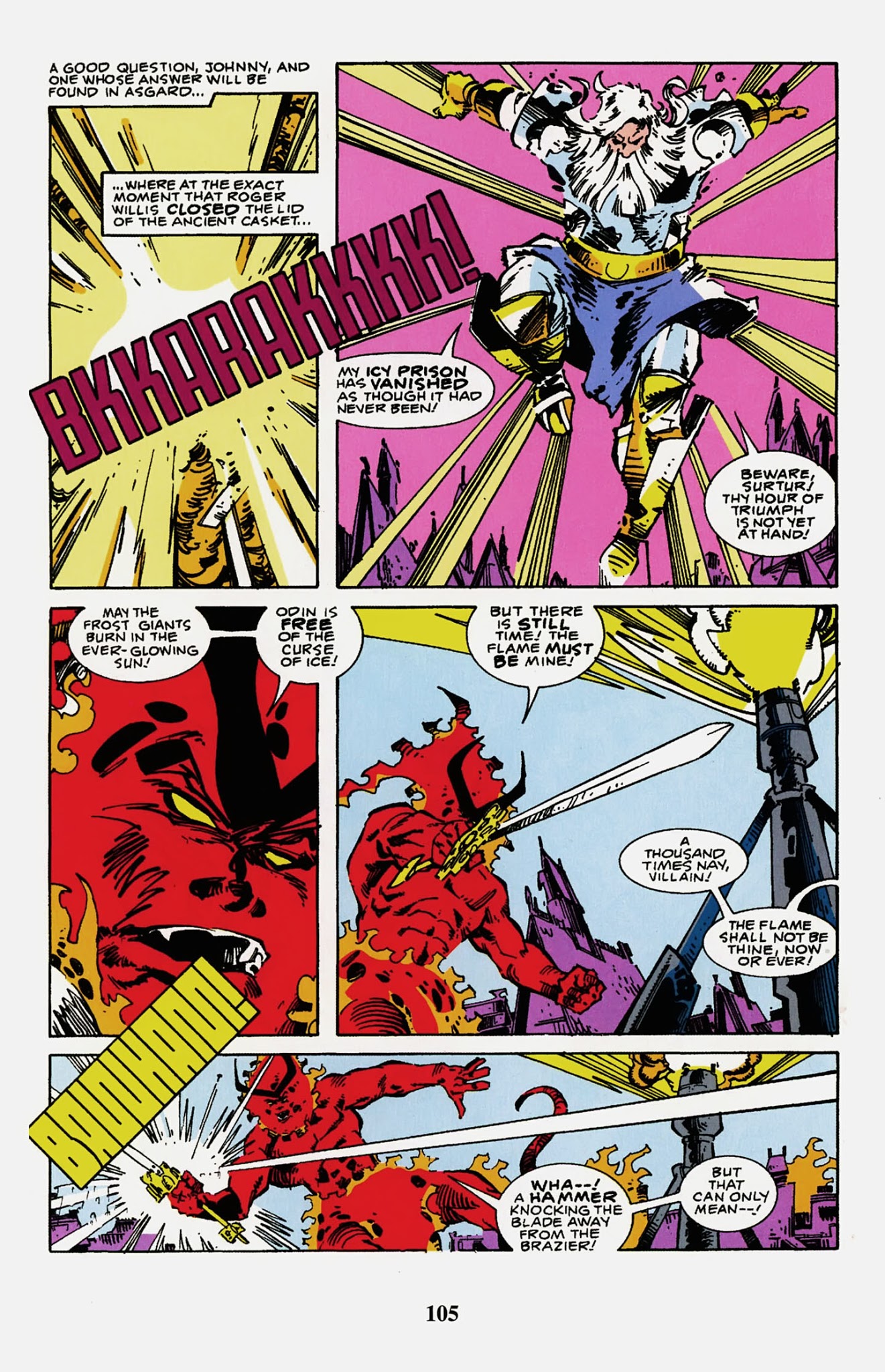 Read online Thor Visionaries: Walter Simonson comic -  Issue # TPB 2 - 107