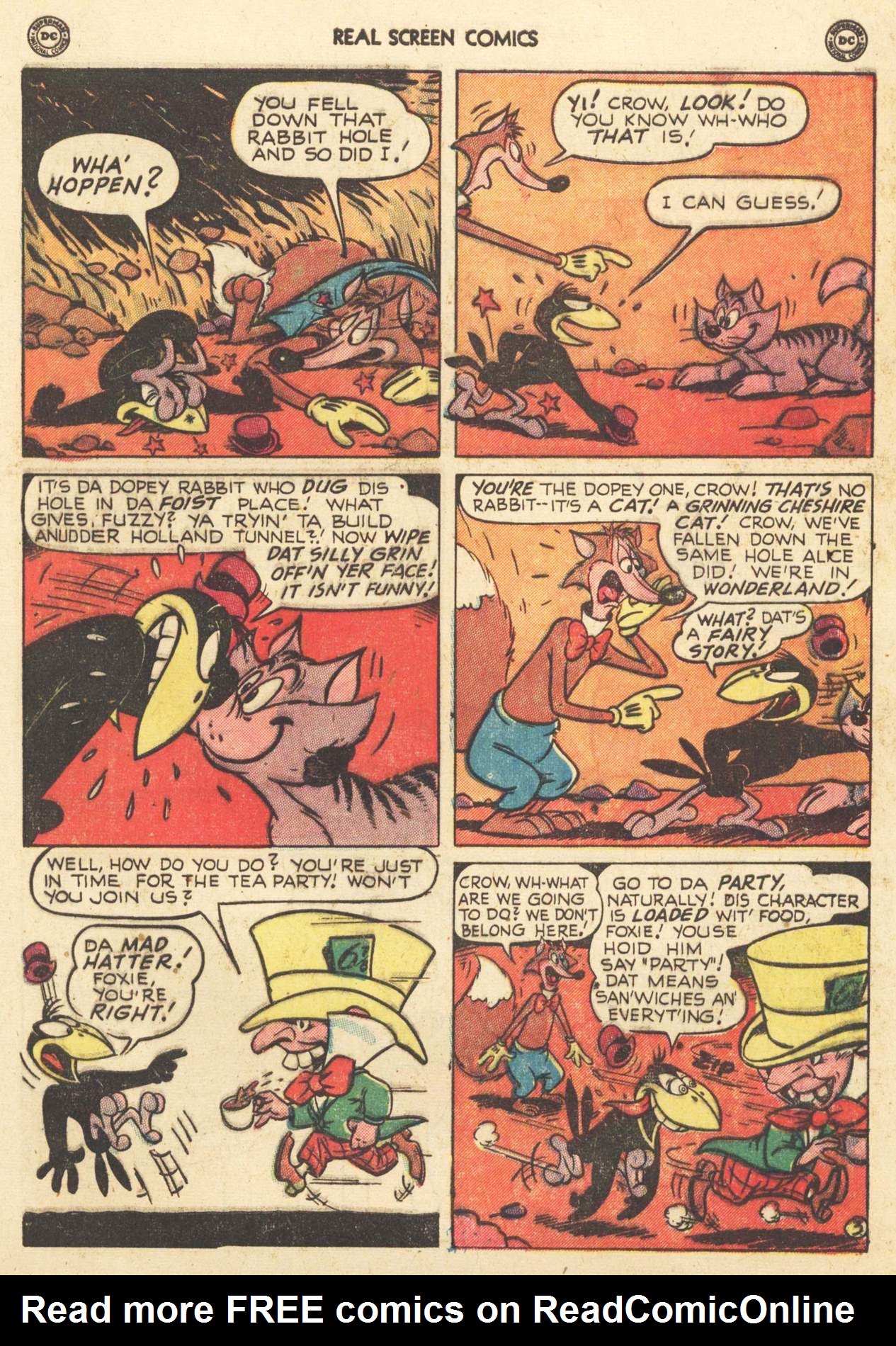 Read online Real Screen Comics comic -  Issue #31 - 5