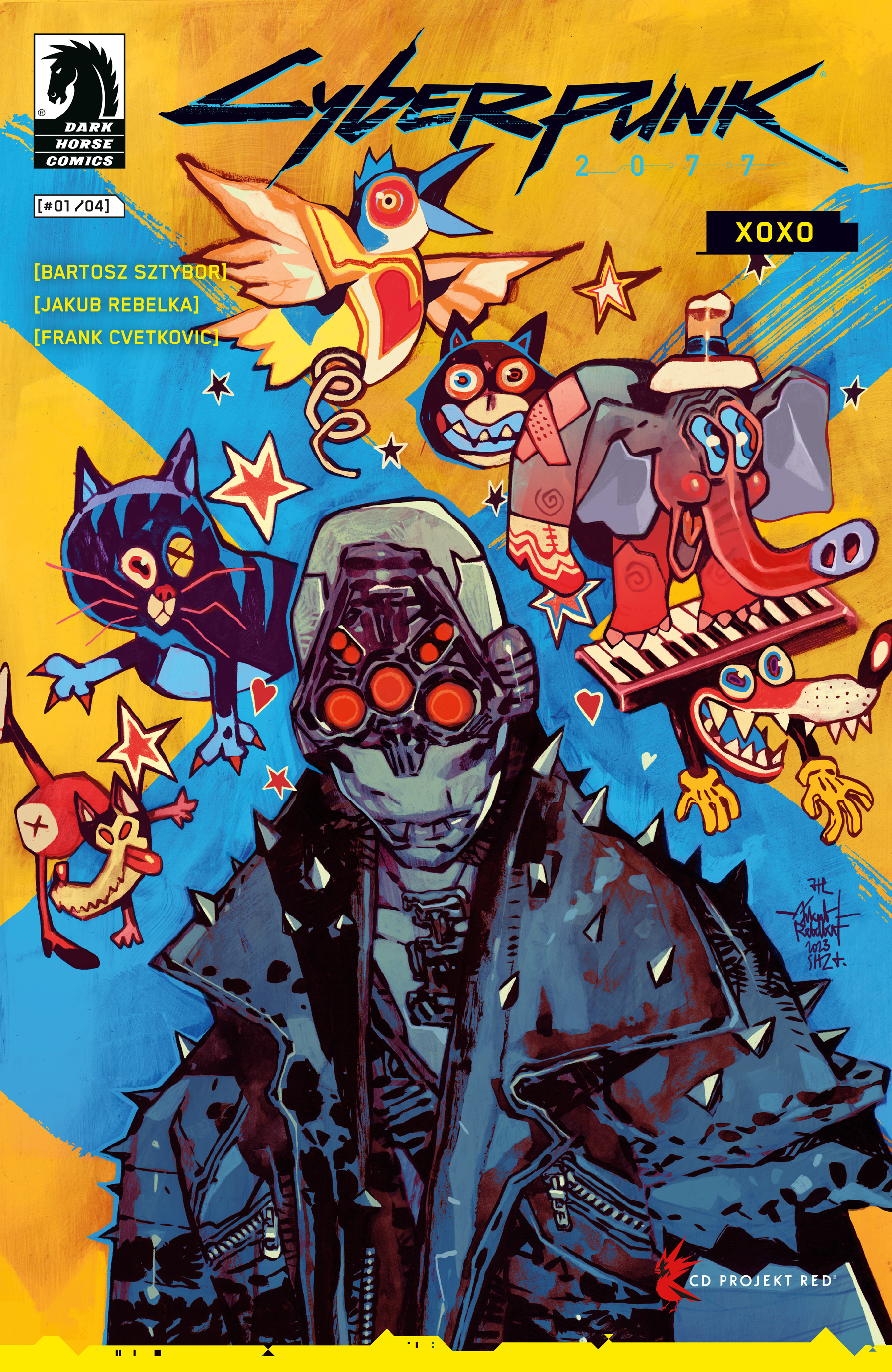 Read online Cyberpunk 2077: XOXO comic -  Issue #1 - 1