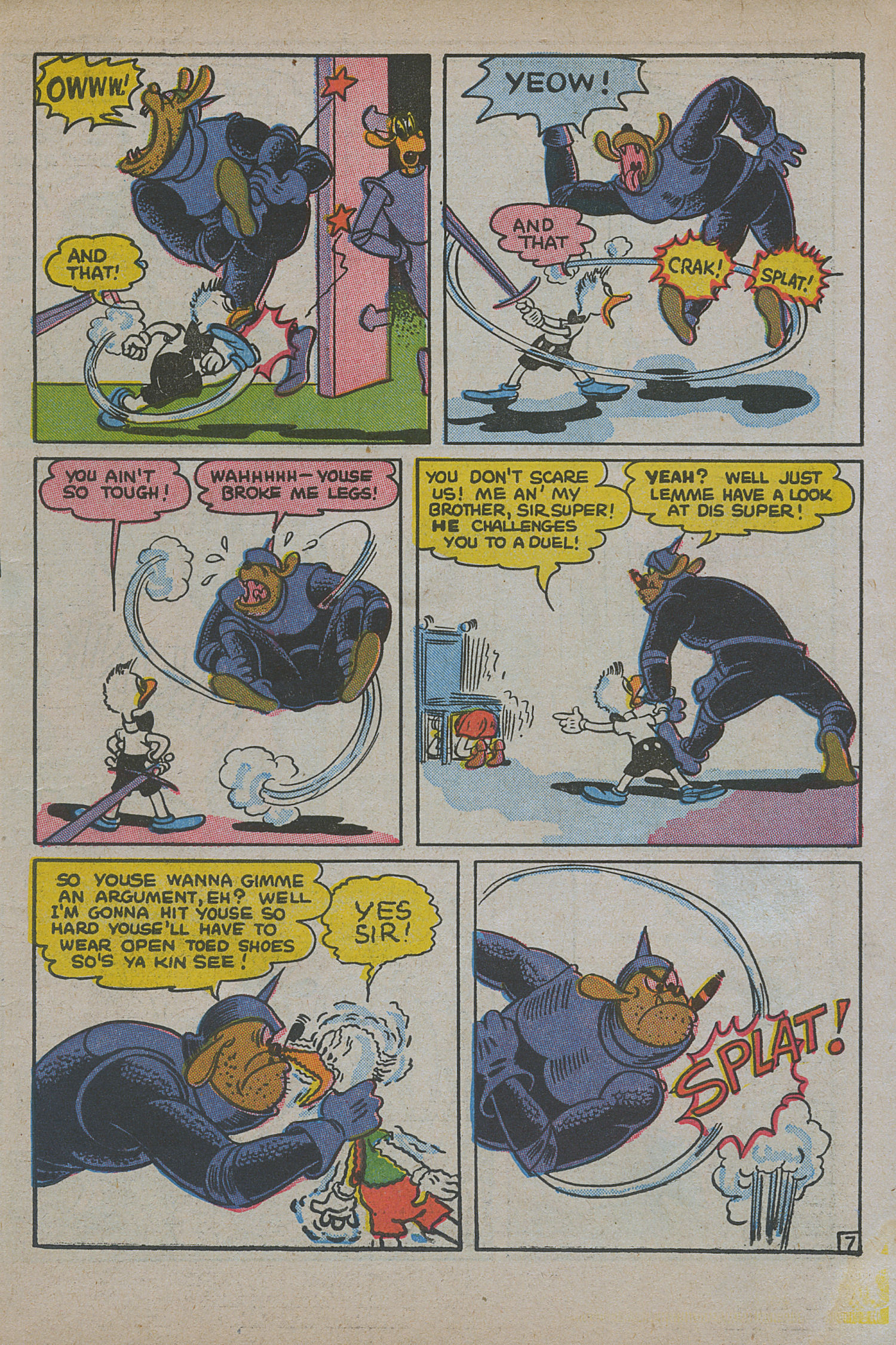 Read online Super Duck Comics comic -  Issue #2 - 9