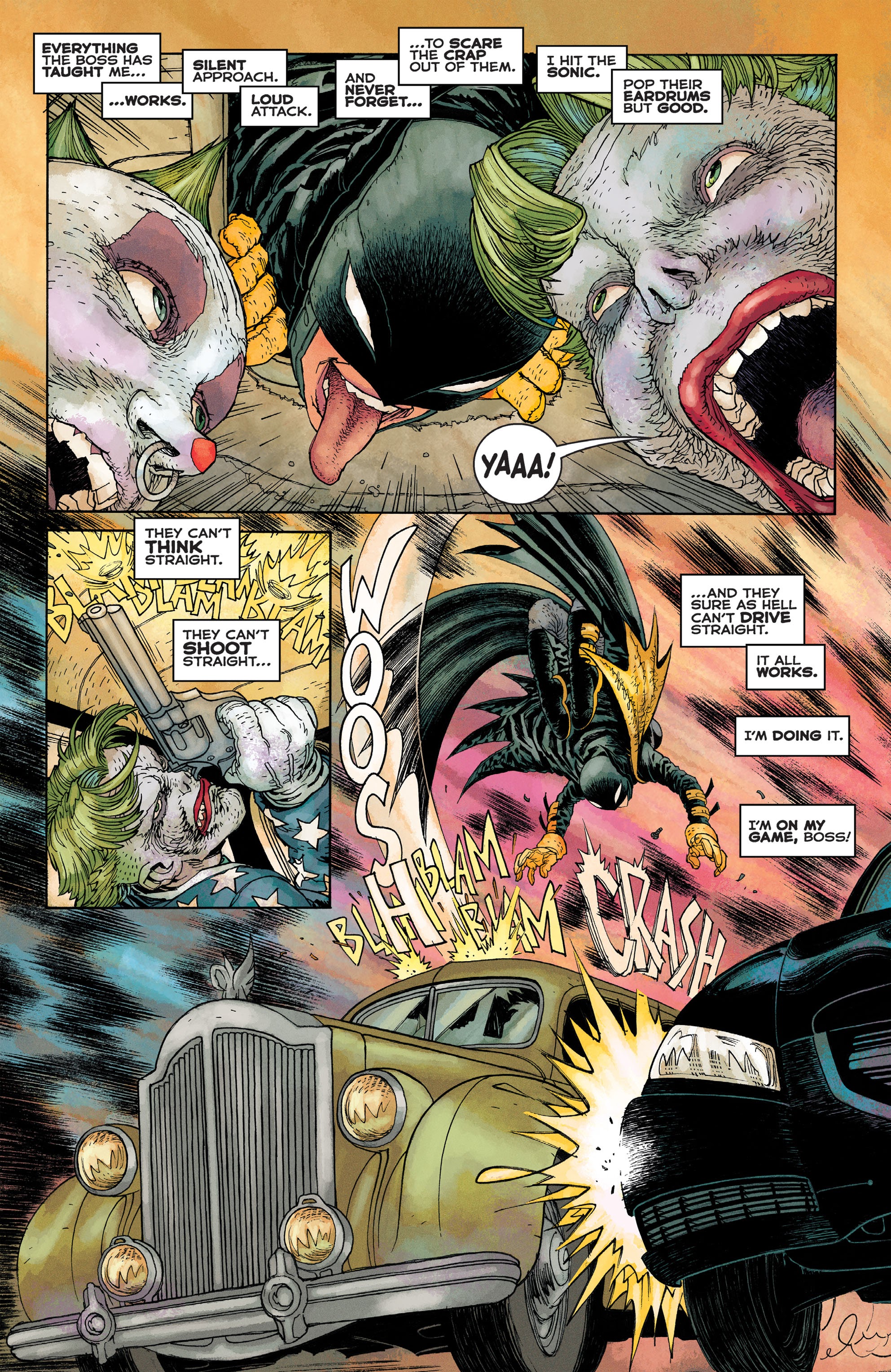 Read online Dark Knight Returns: The Golden Child comic -  Issue # _The Deluxe Edition - 36