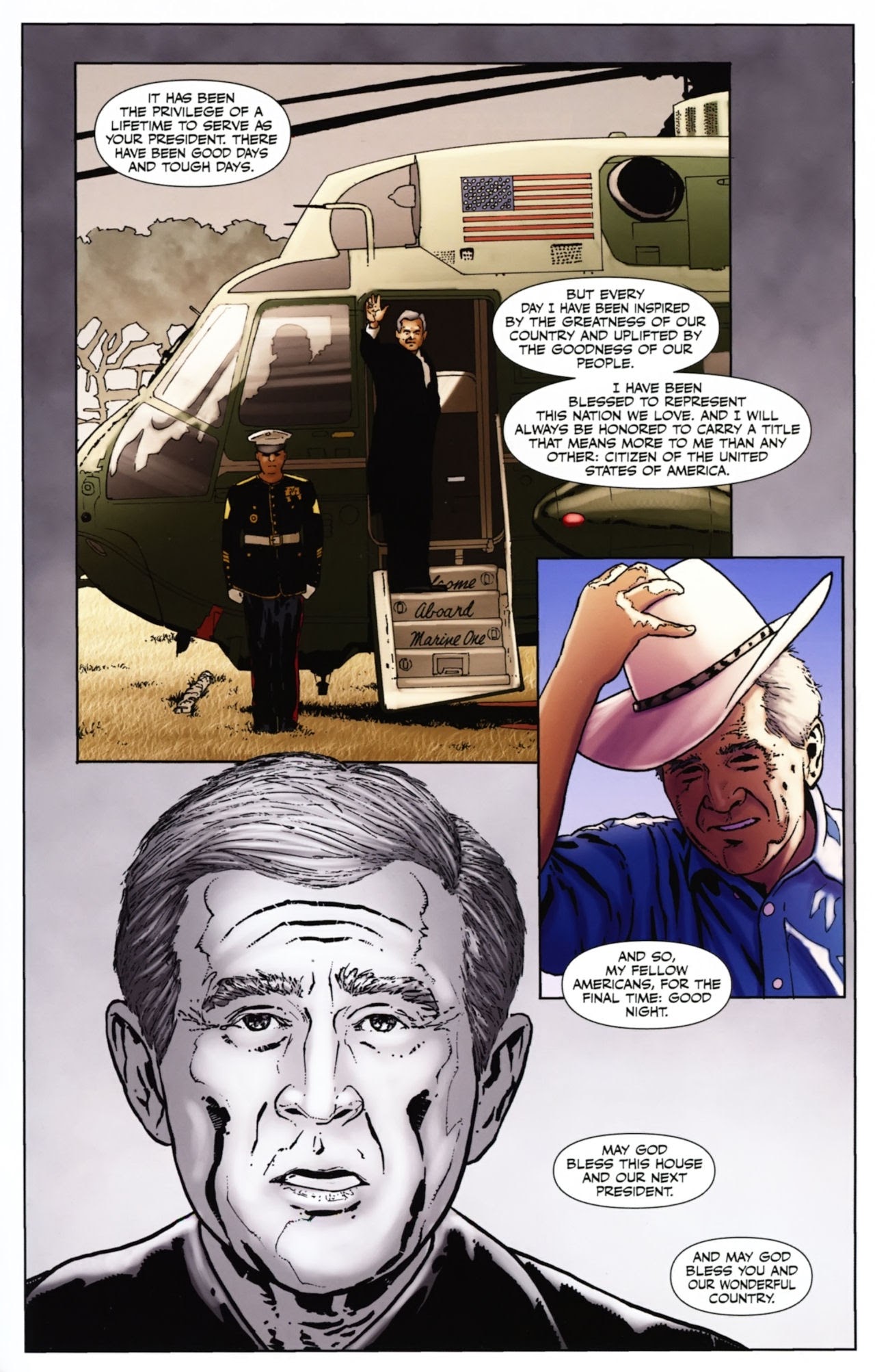 Read online Political Power: George W. Bush comic -  Issue # Full - 31