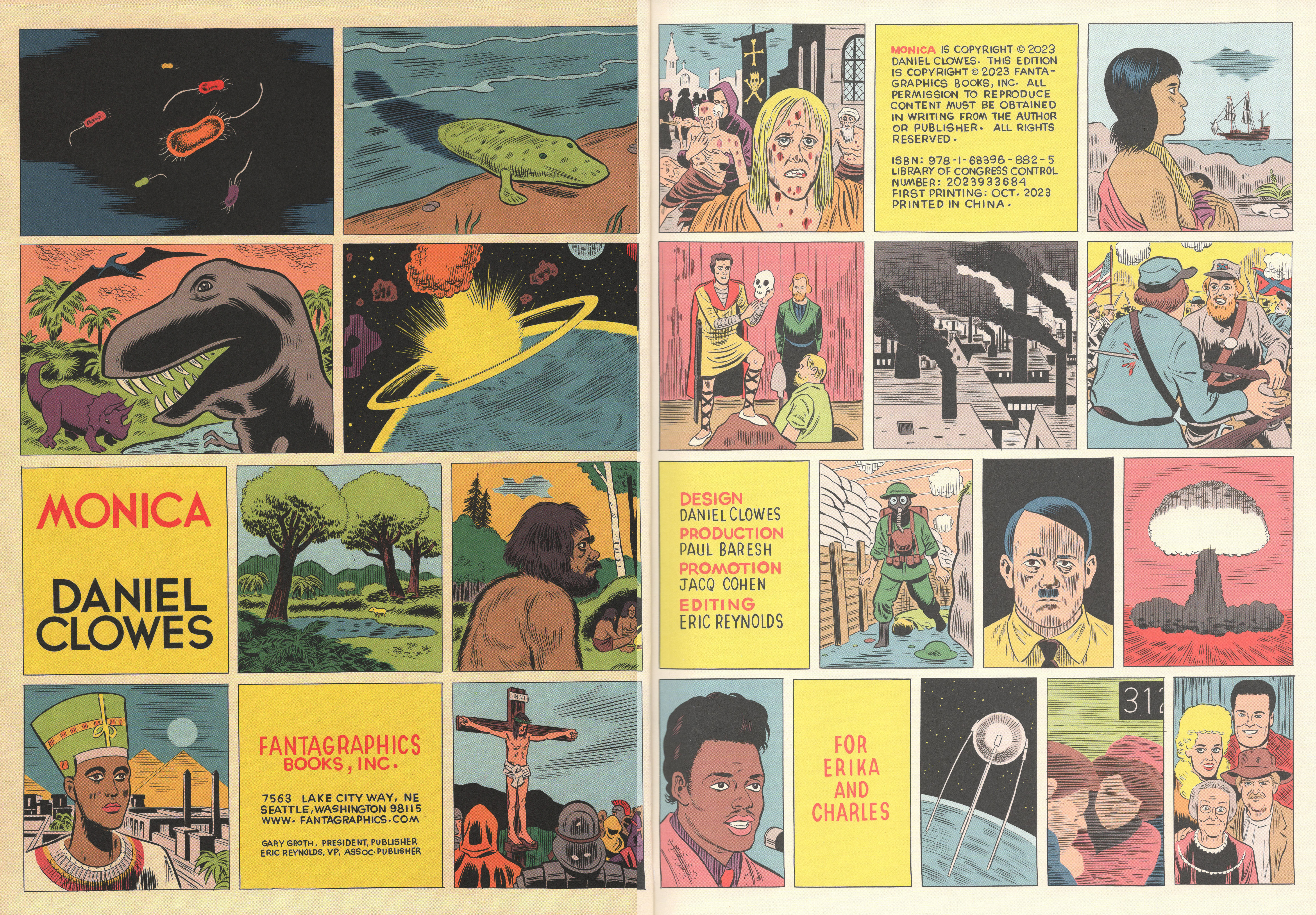 Read online Monica by Daniel Clowes comic -  Issue # TPB - 3