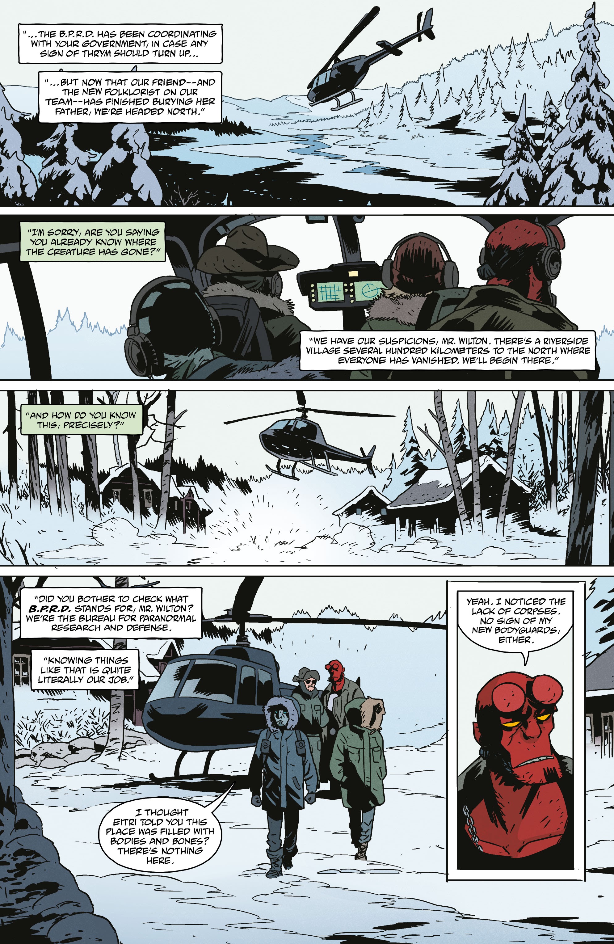 Read online Hellboy: The Bones of Giants comic -  Issue #3 - 14