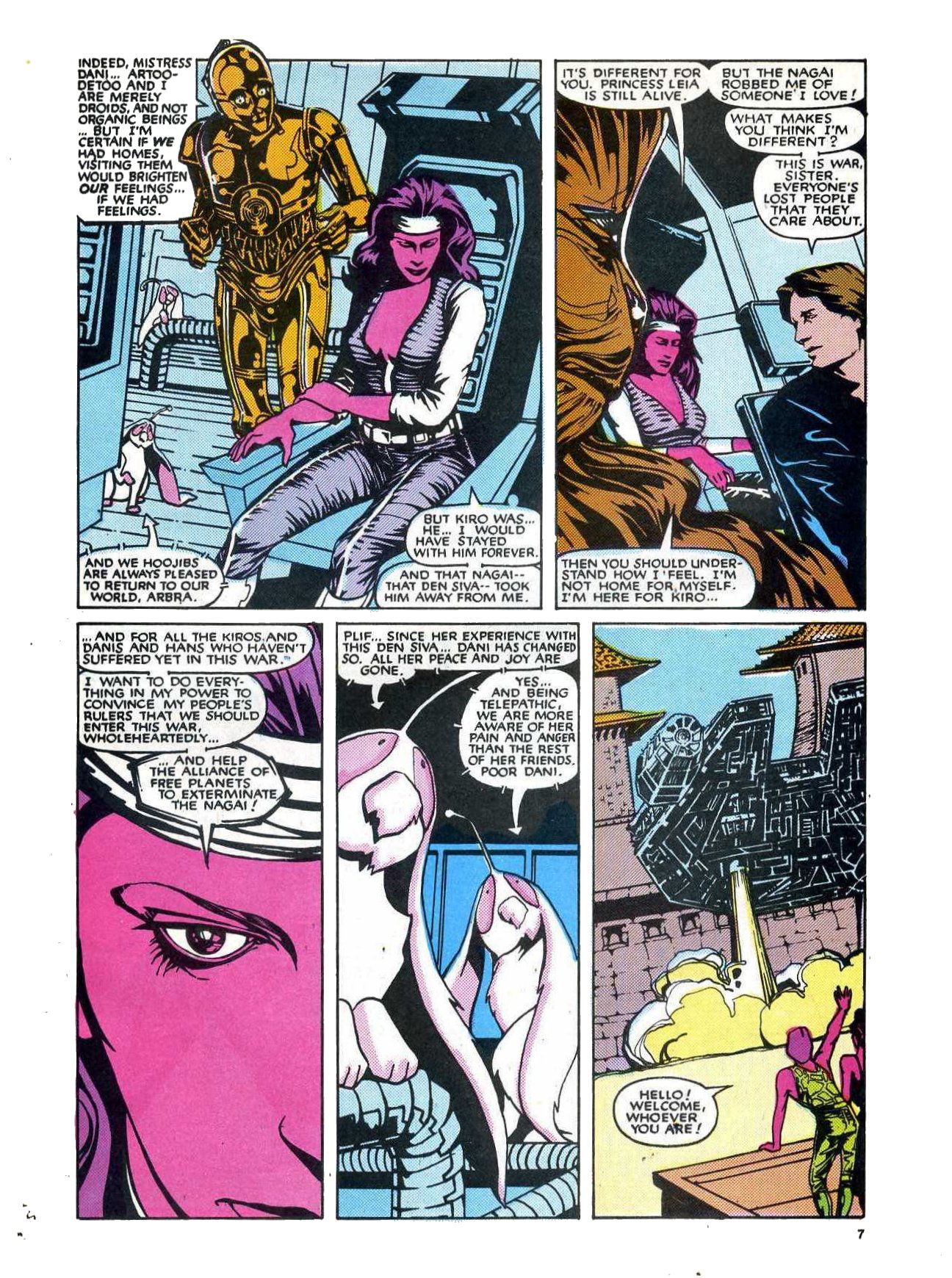 Read online Return of the Jedi comic -  Issue #134 - 7