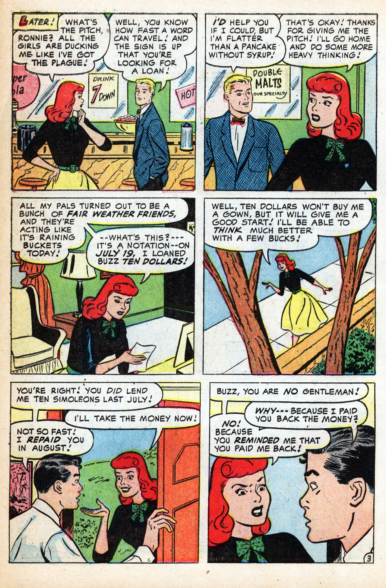 Read online Patsy and her Pals comic -  Issue #21 - 30