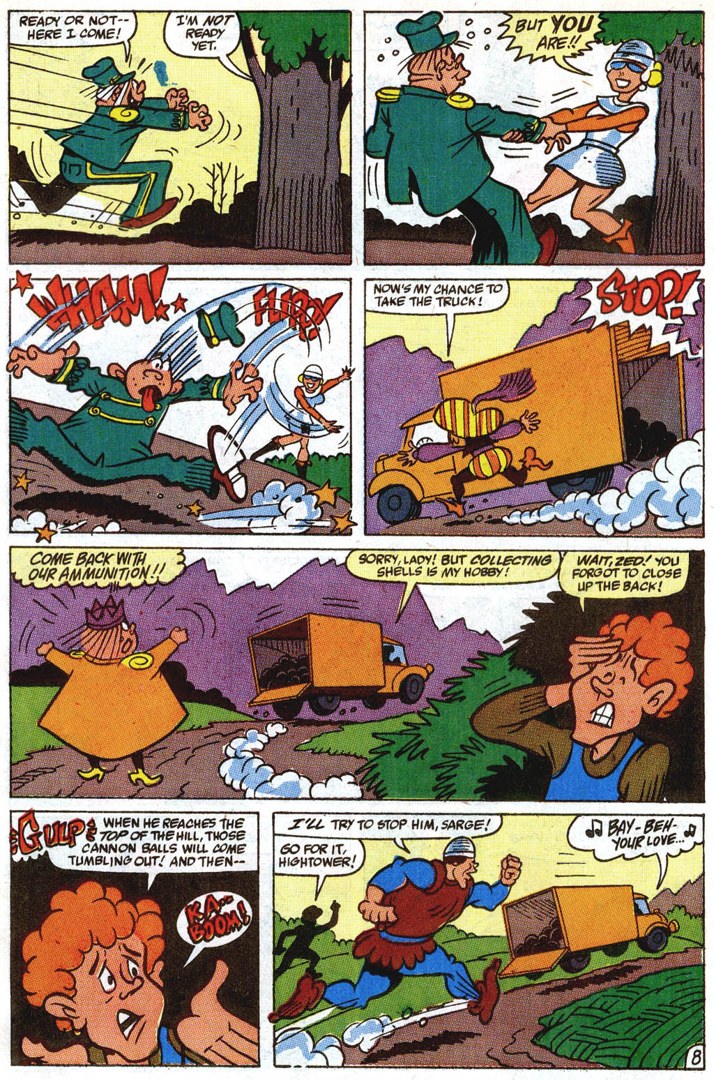 Read online Police Academy comic -  Issue #6 - 9