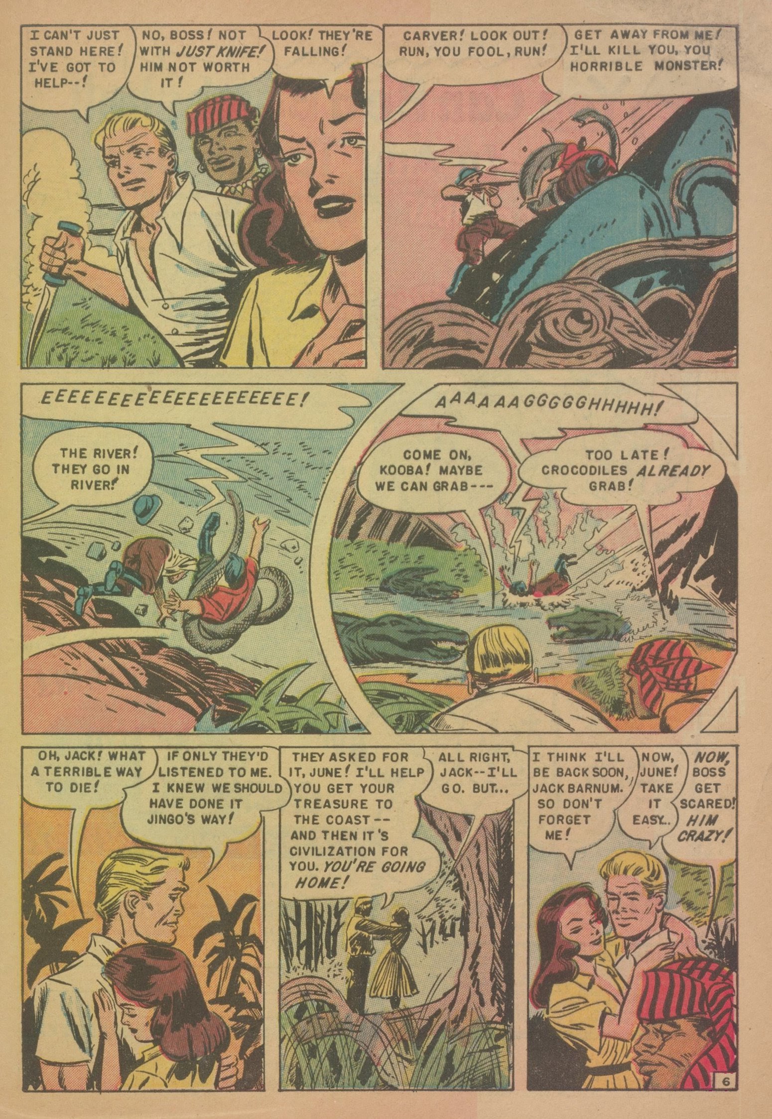 Read online Taanda White Princess of the Jungle comic -  Issue #4 - 33
