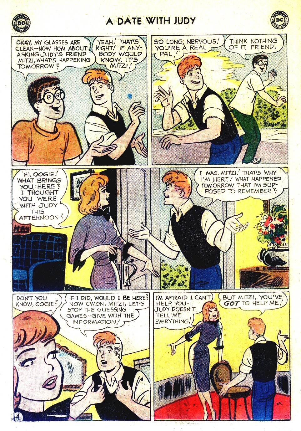 Read online A Date with Judy comic -  Issue #78 - 6