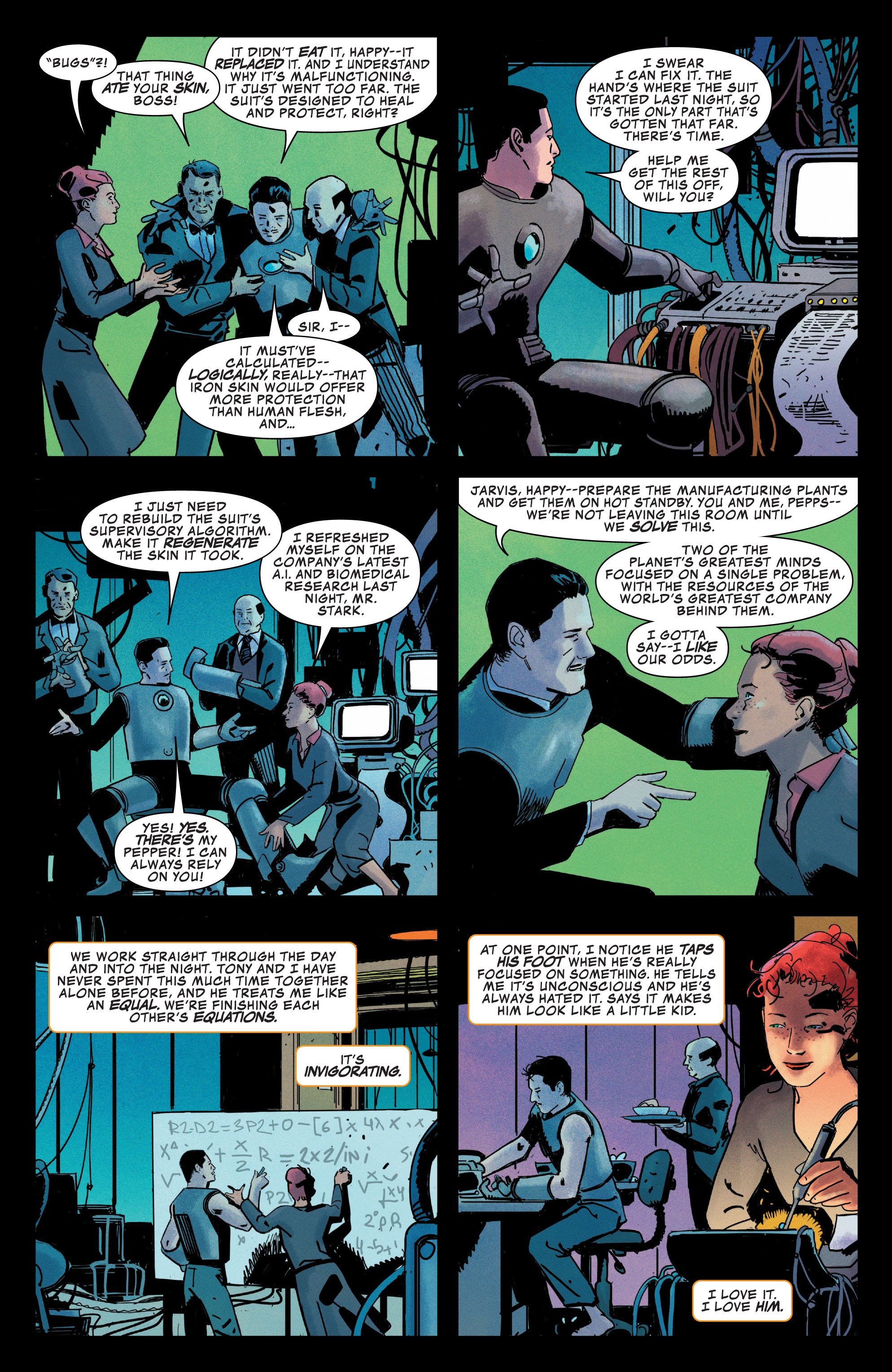 Read online The Darkhold comic -  Issue # Iron Man - 10