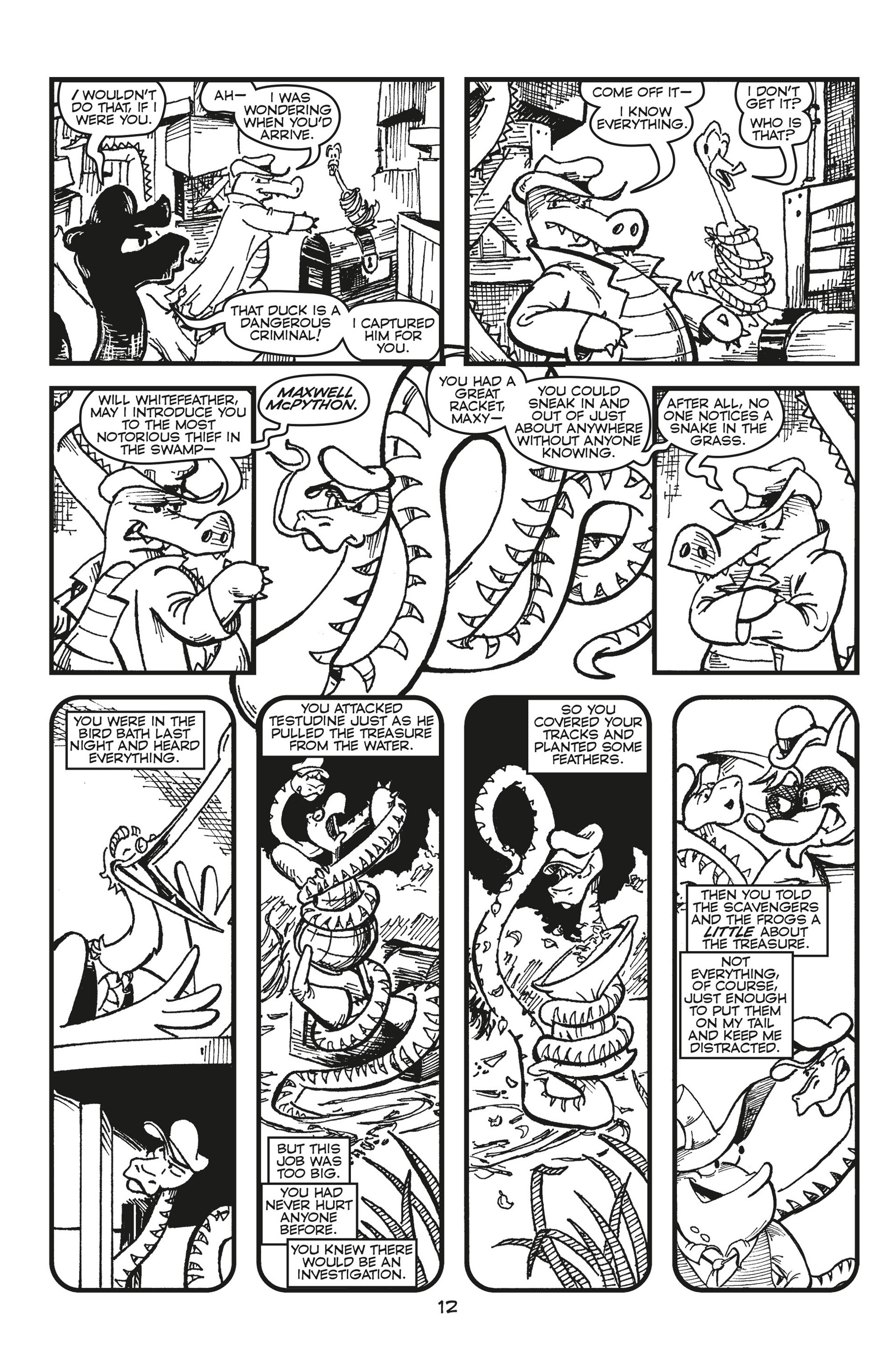 Read online Charlie Croc: Private Eye comic -  Issue #2 - 14