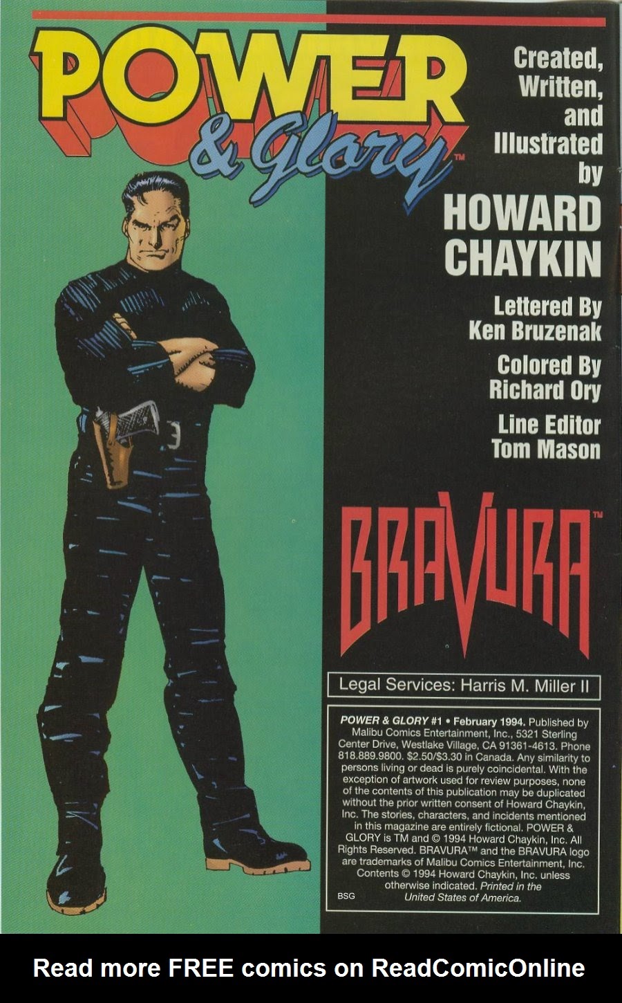 Read online Power & Glory comic -  Issue #1 - 3