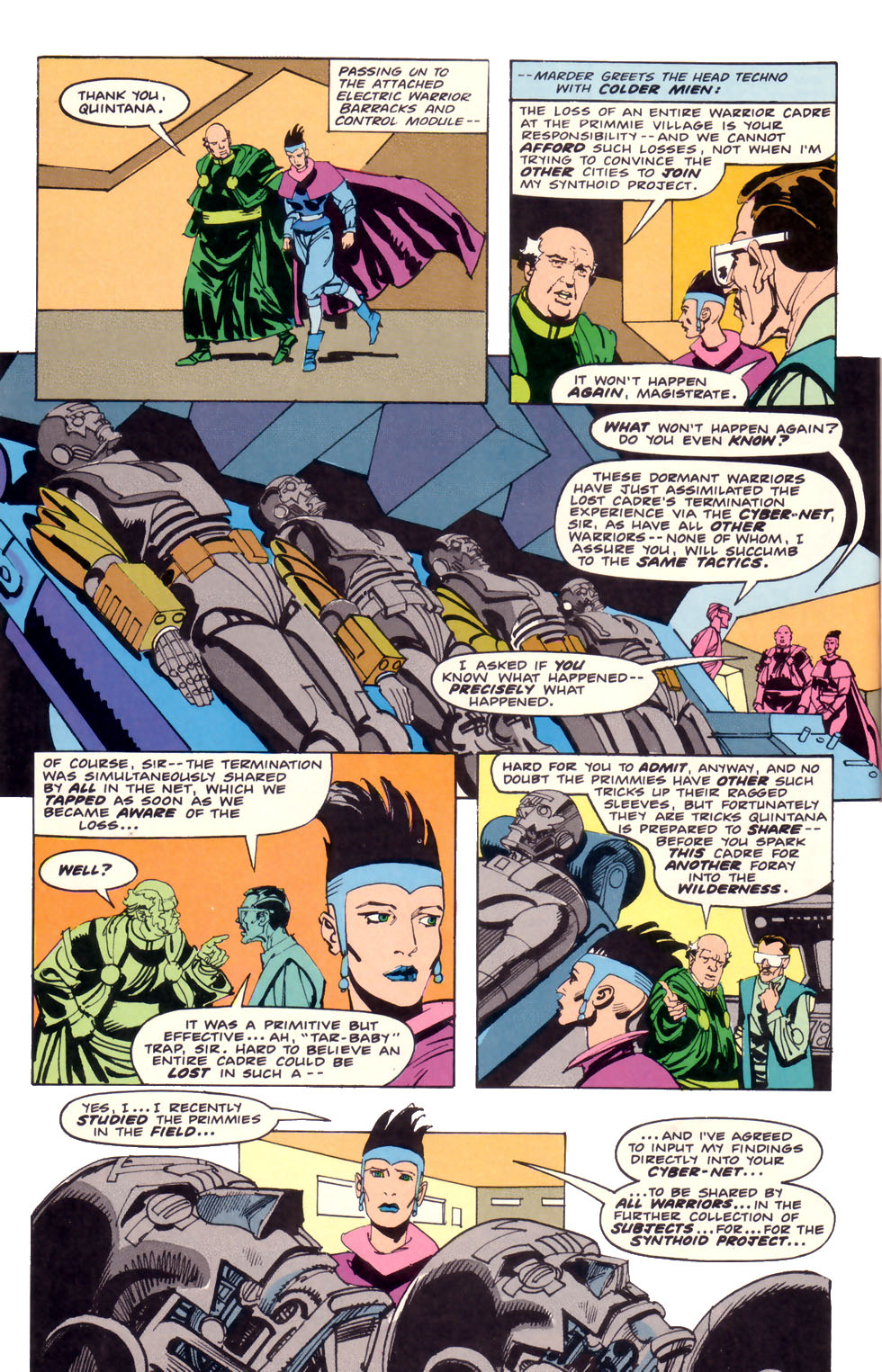 Read online Electric Warrior comic -  Issue #5 - 12