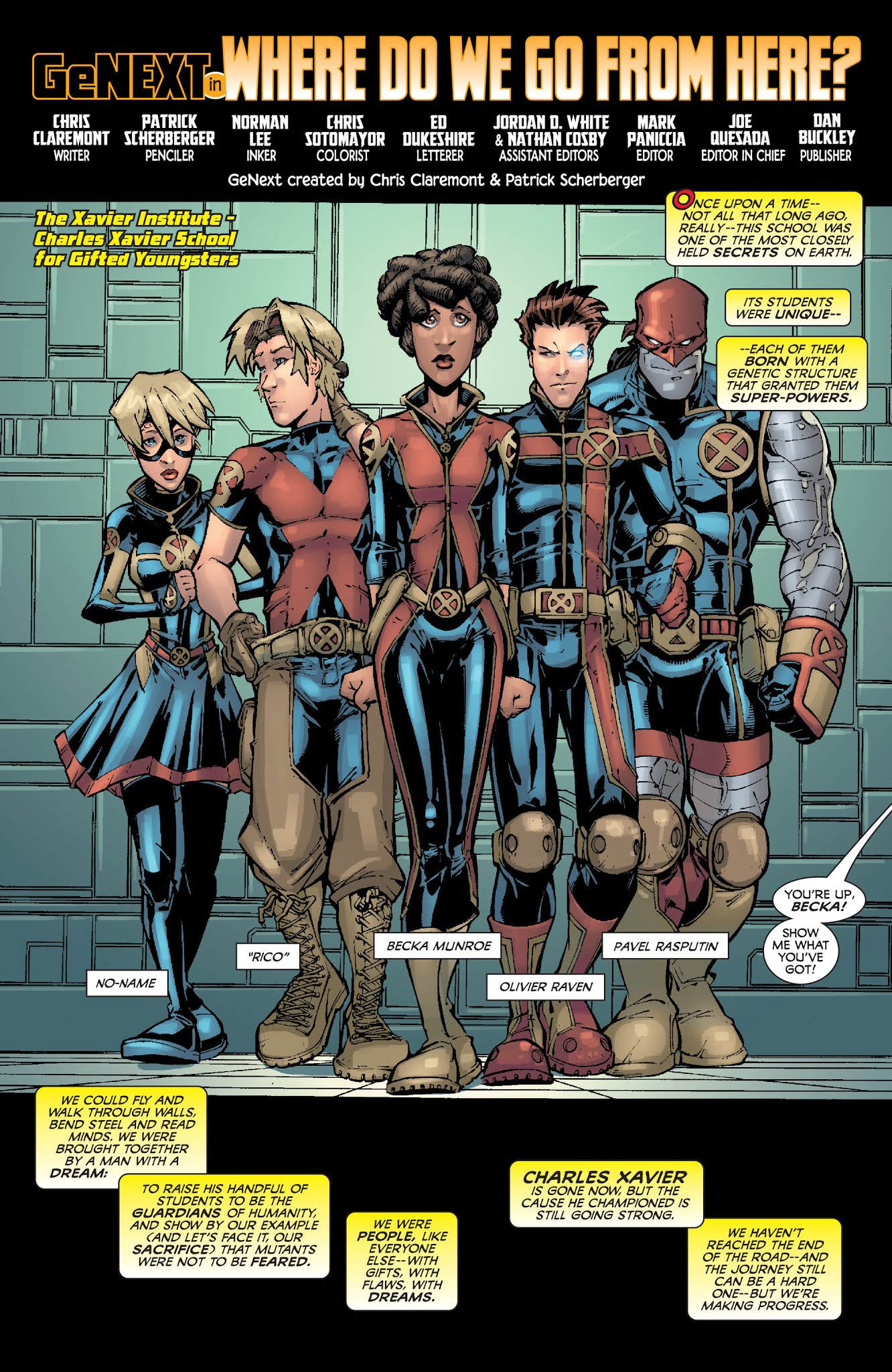 Read online GeNext comic -  Issue # TPB (Part 1) - 6