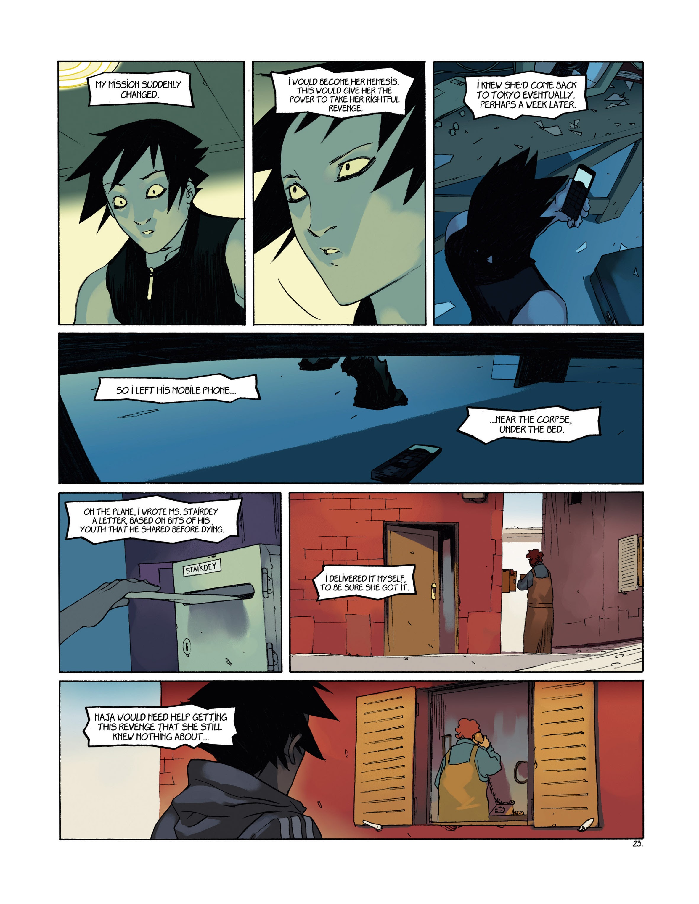 Read online Naja comic -  Issue #9 - 25