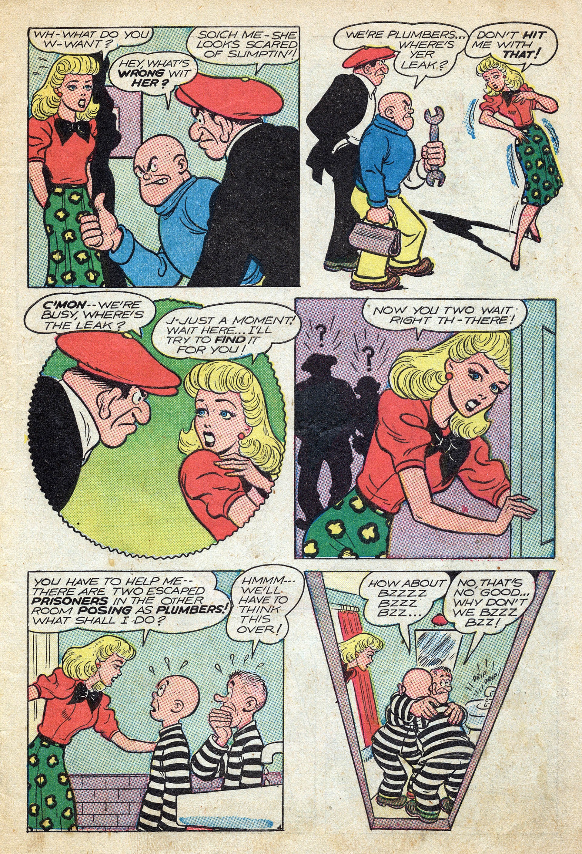 Read online Tessie the Typist comic -  Issue #7 - 7