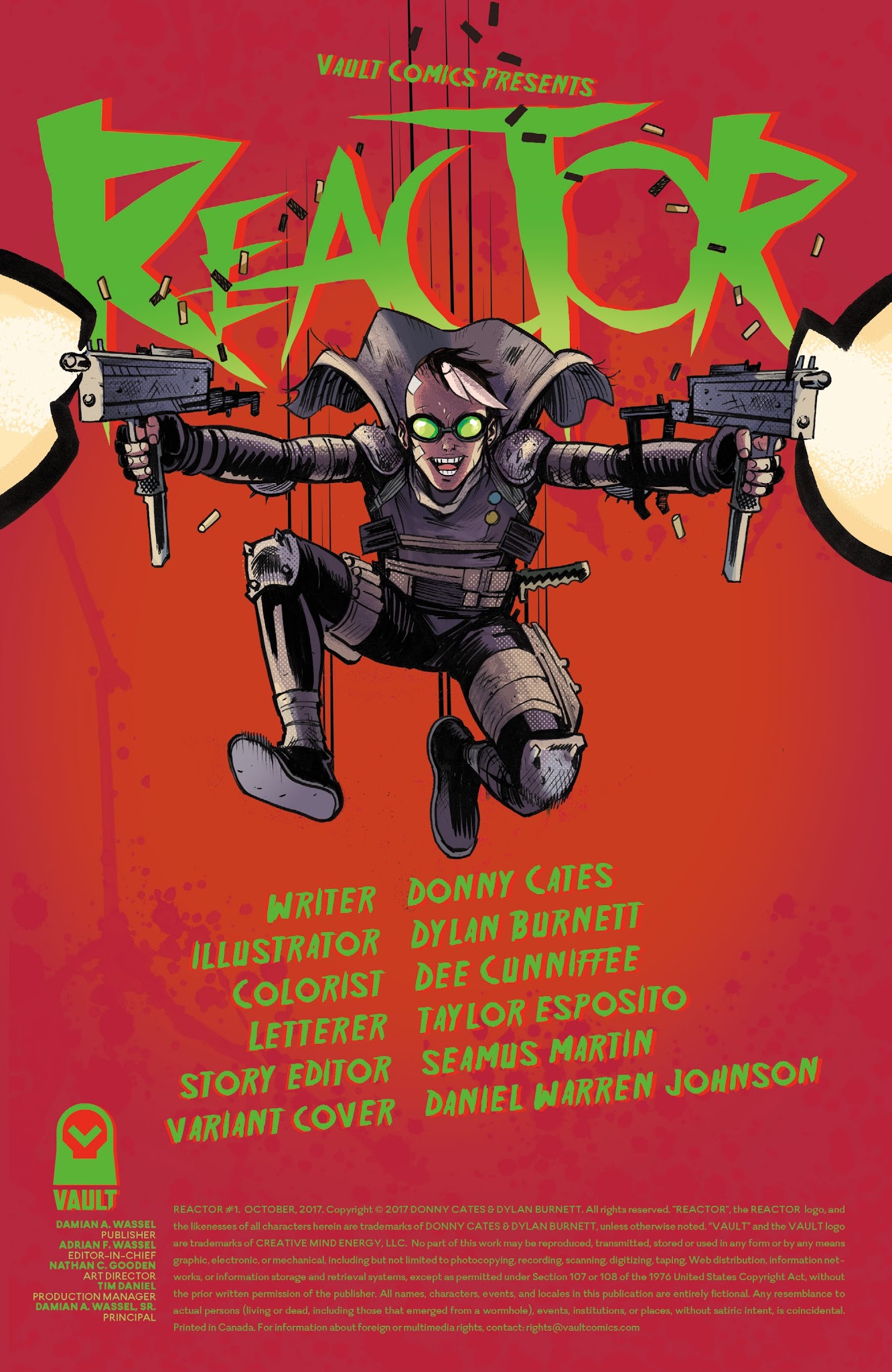 Read online Reactor comic -  Issue #1 - 2