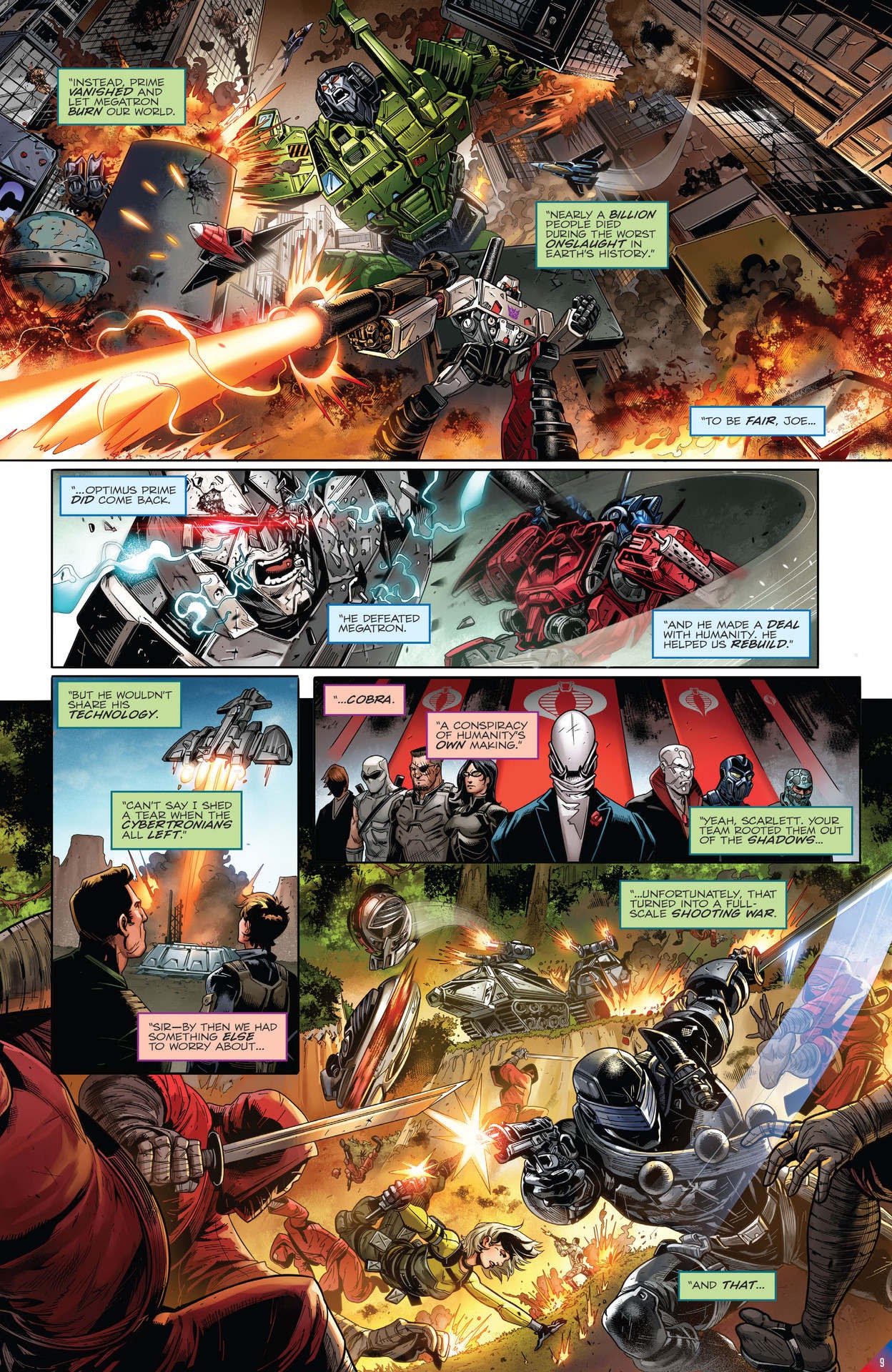 Read online Transformers: The IDW Collection Phase Three comic -  Issue # TPB 1 (Part 1) - 9
