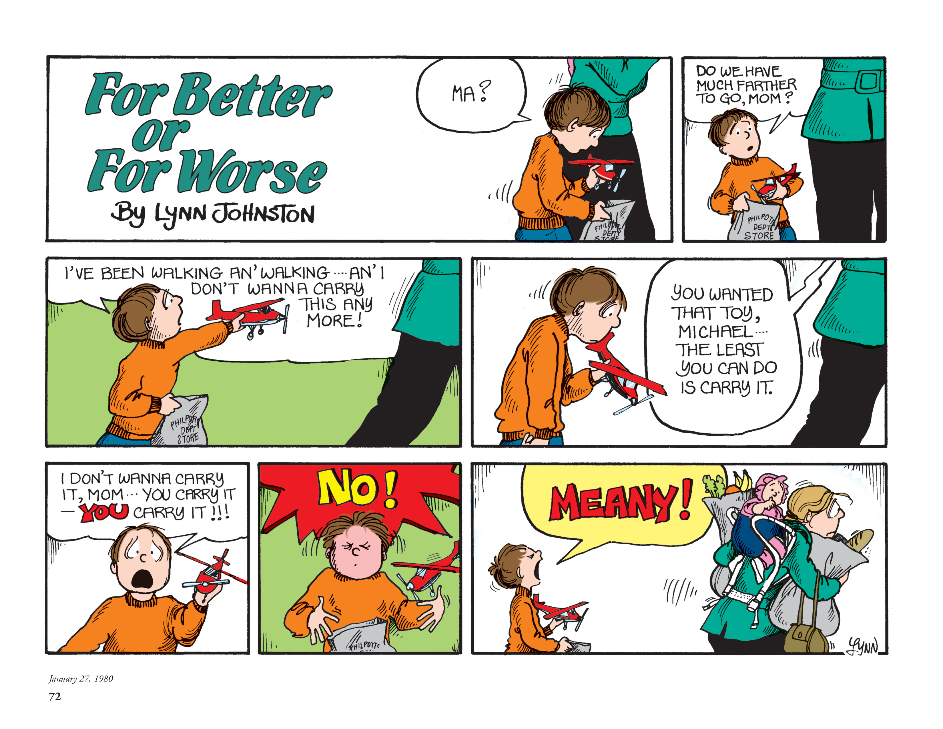 Read online For Better Or For Worse: The Complete Library comic -  Issue # TPB 1 (Part 1) - 72