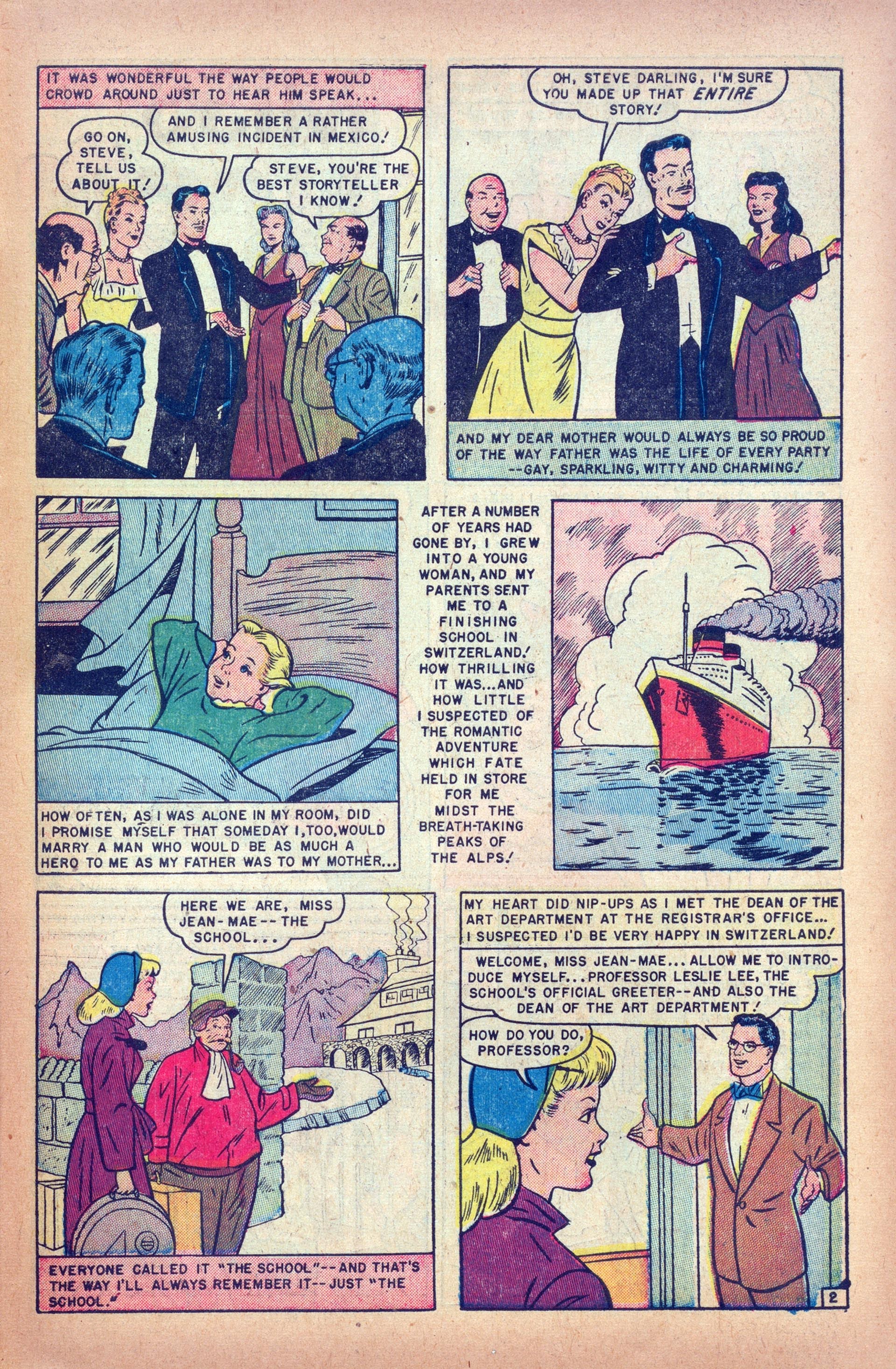 Read online Junior Miss (1947) comic -  Issue #34 - 37
