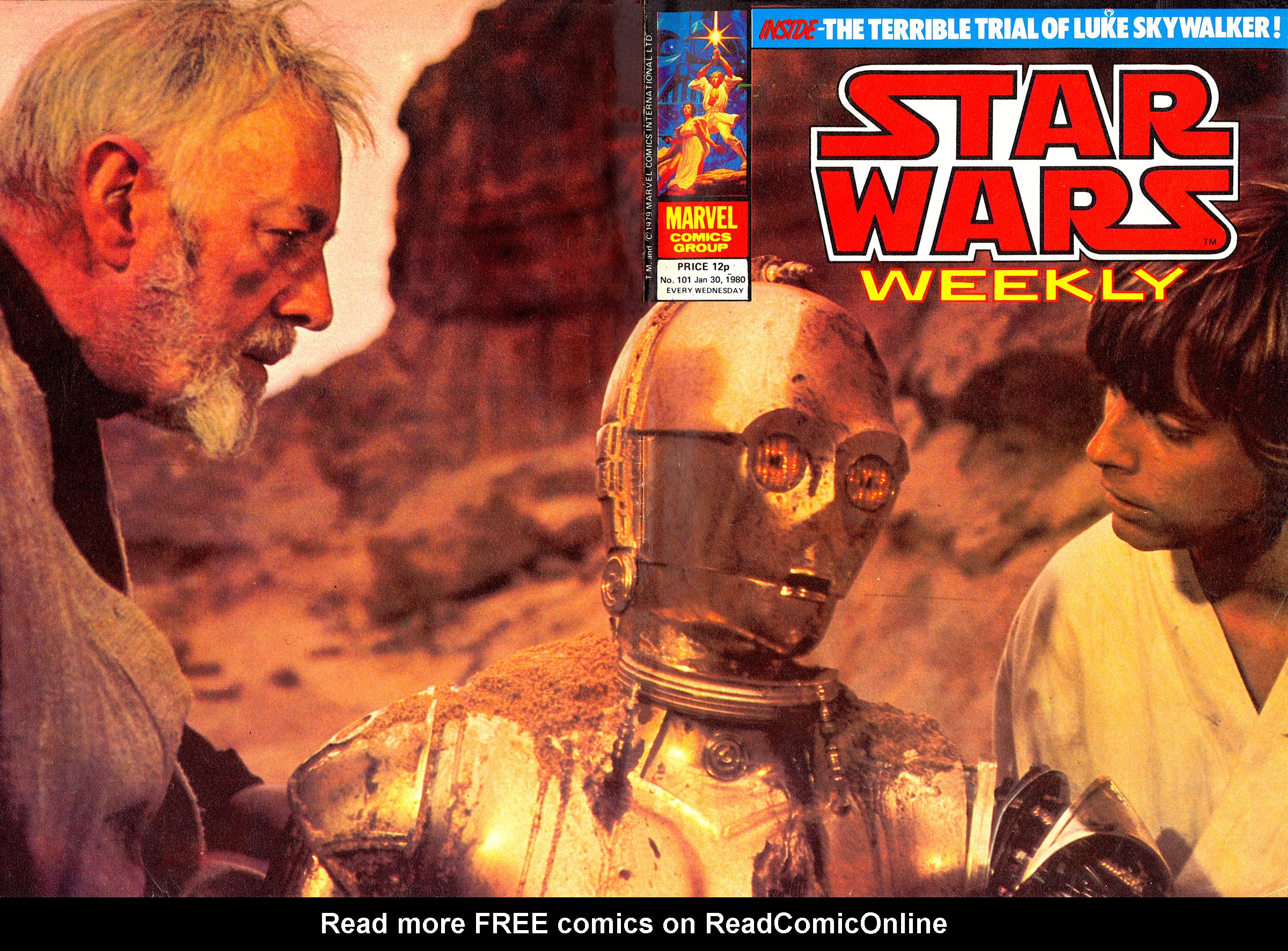 Read online Star Wars Weekly comic -  Issue #101 - 1