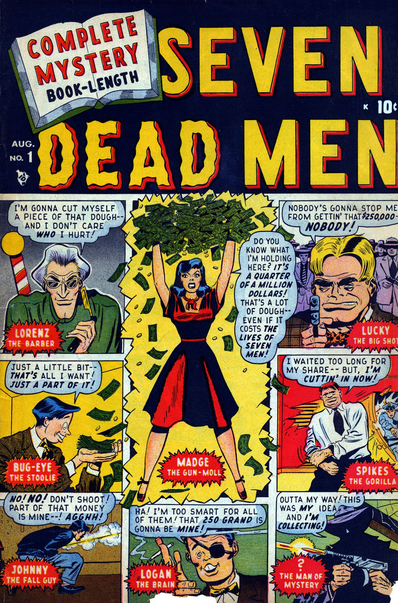 Read online Complete Mystery comic -  Issue #1 - 1