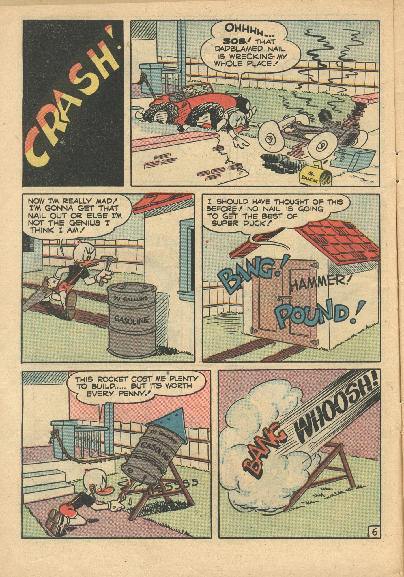 Read online Super Duck Comics comic -  Issue #32 - 8
