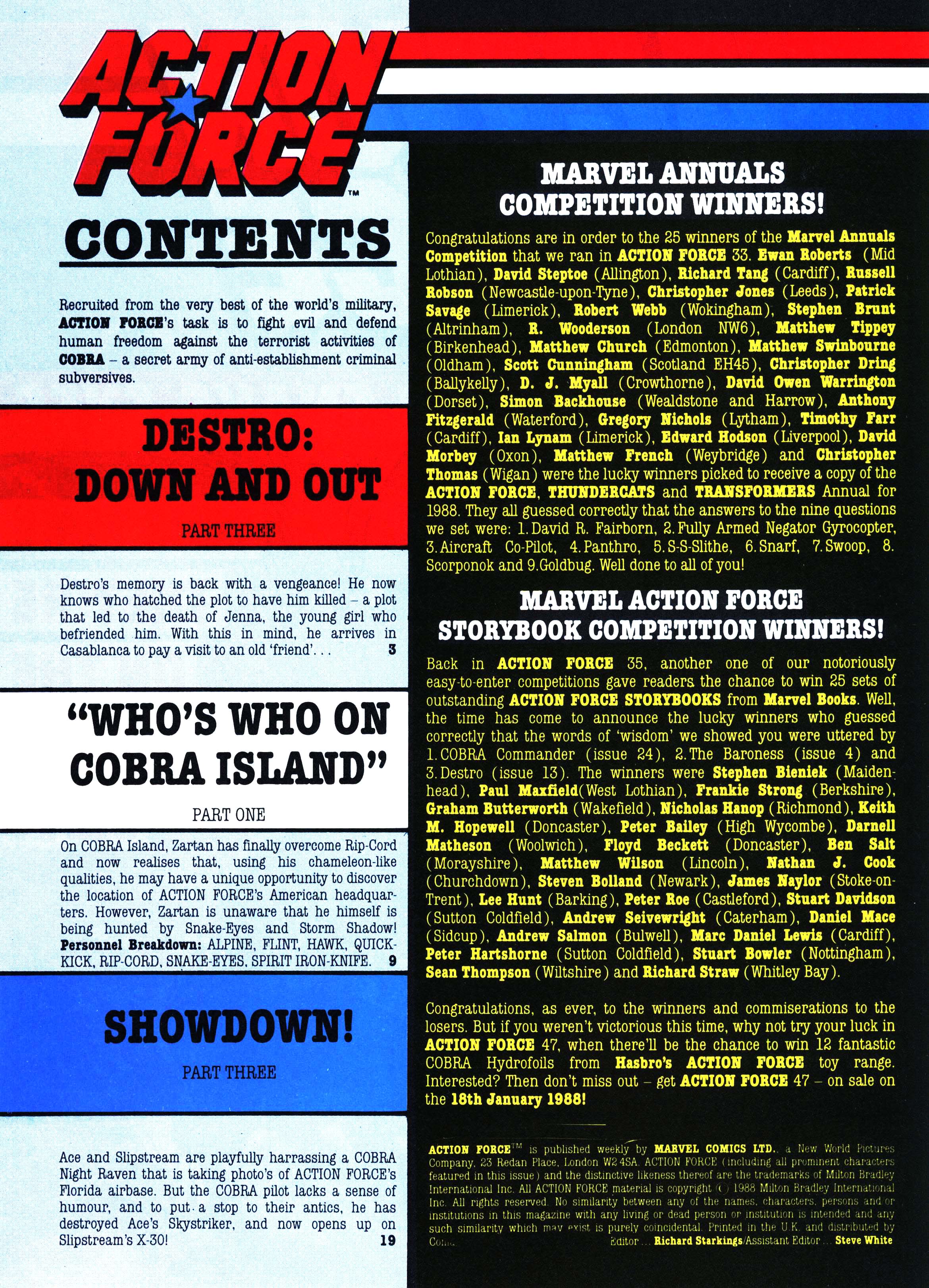 Read online Action Force comic -  Issue #46 - 2
