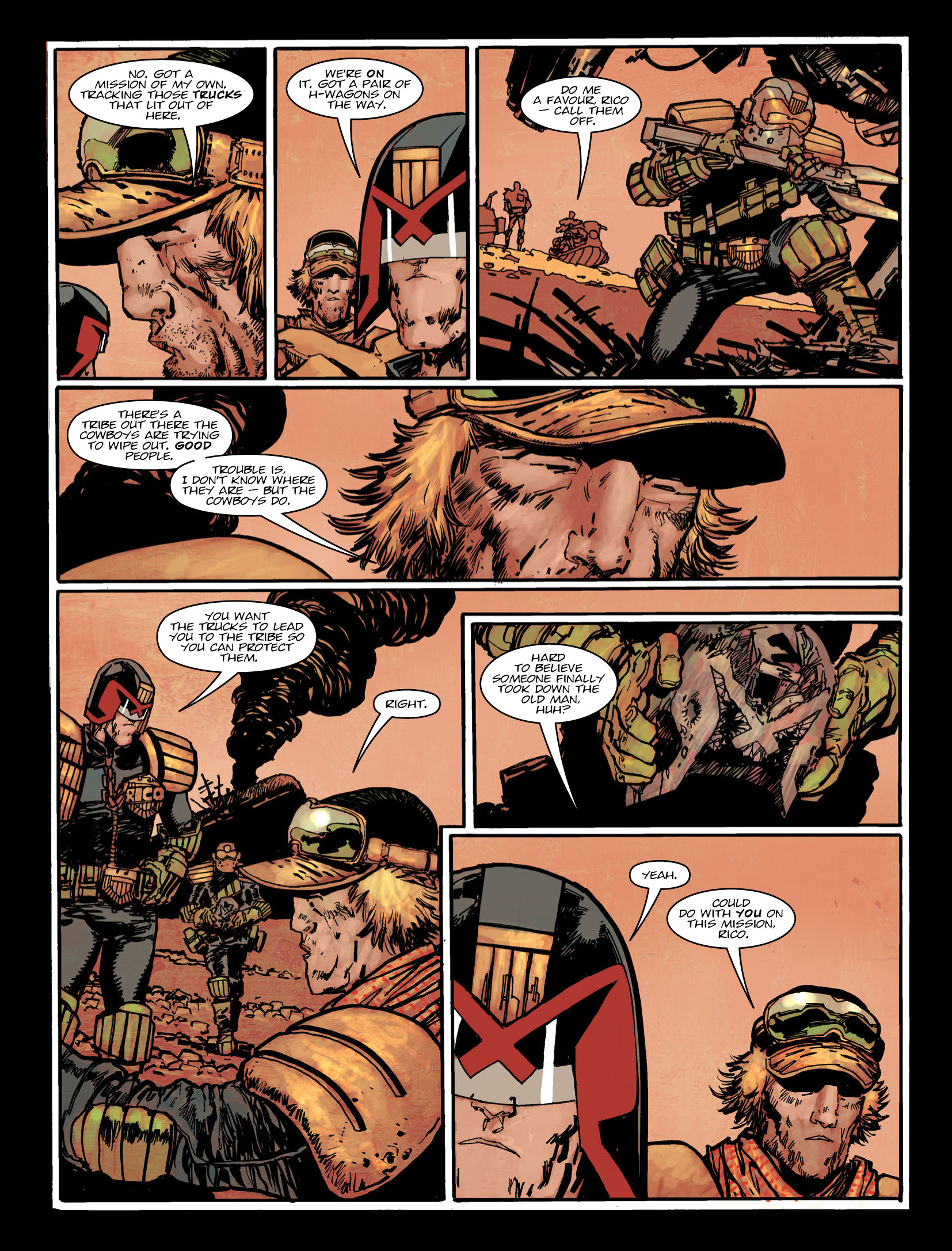 Read online Judge Dredd Megazine (Vol. 5) comic -  Issue #371 - 6