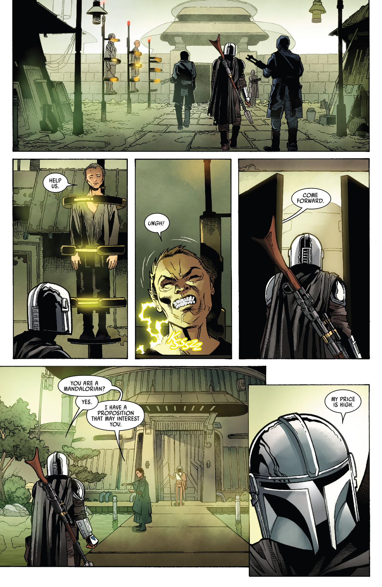 Read online Star Wars: The Mandalorian Season 2 comic -  Issue #5 - 12