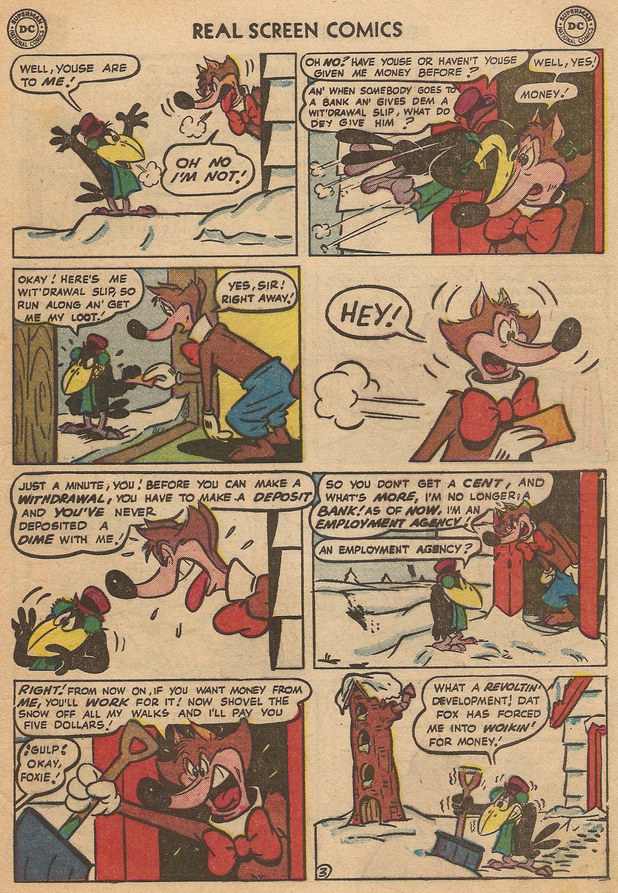 Read online Real Screen Comics comic -  Issue #70 - 5