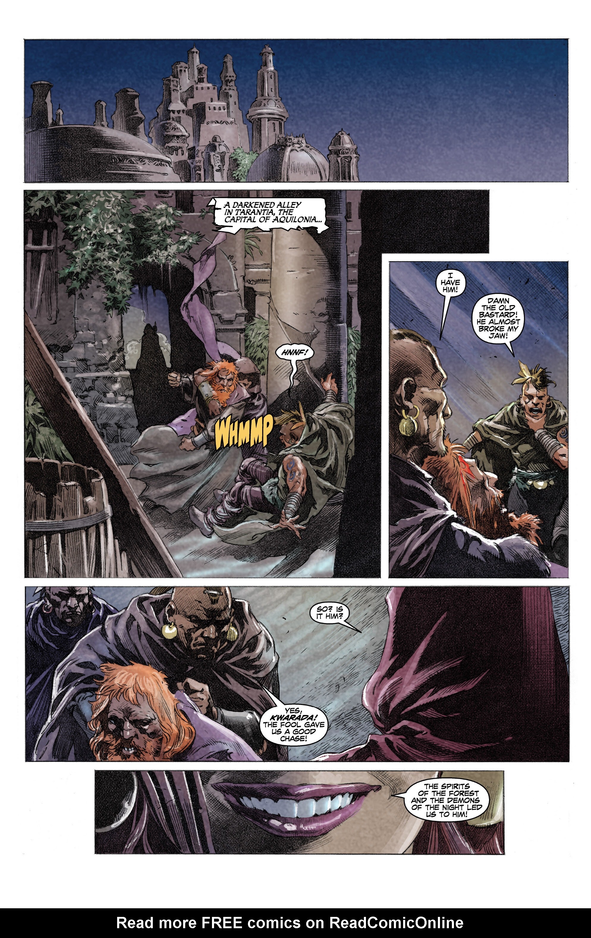 Read online King Conan Chronicles Epic Collection comic -  Issue # Wolves And Dragons (Part 4) - 4