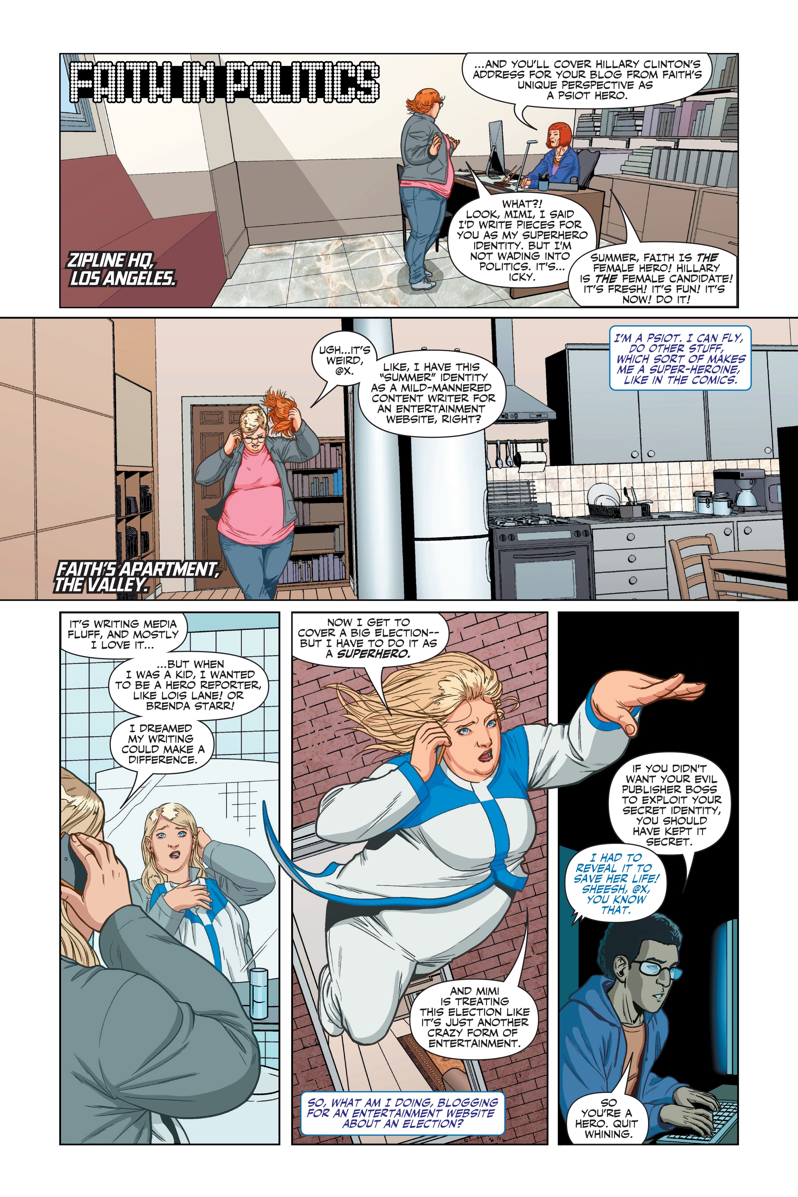 Read online Faith Deluxe Edition comic -  Issue # TPB (Part 3) - 52