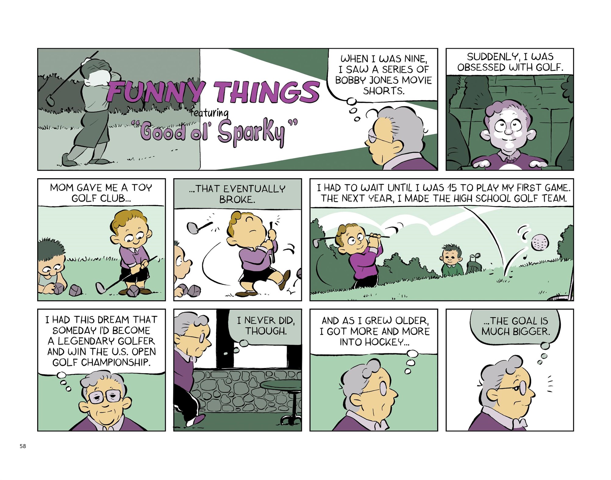 Read online Funny Things: A Comic Strip Biography of Charles M. Schulz comic -  Issue # TPB (Part 1) - 61