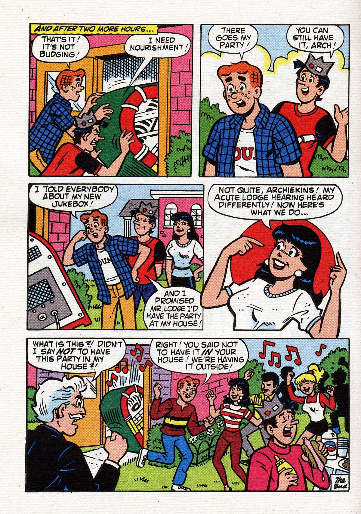 Read online Archie's Double Digest Magazine comic -  Issue #142 - 133