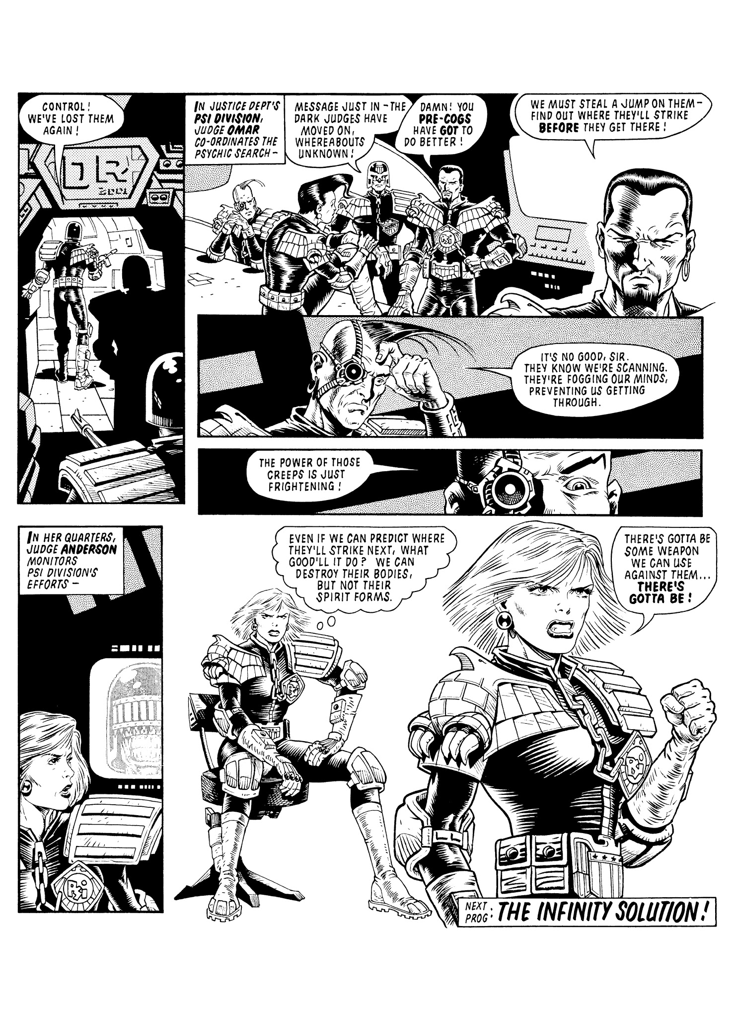 Read online Judge Anderson: The Psi Files comic -  Issue # TPB 1 - 36