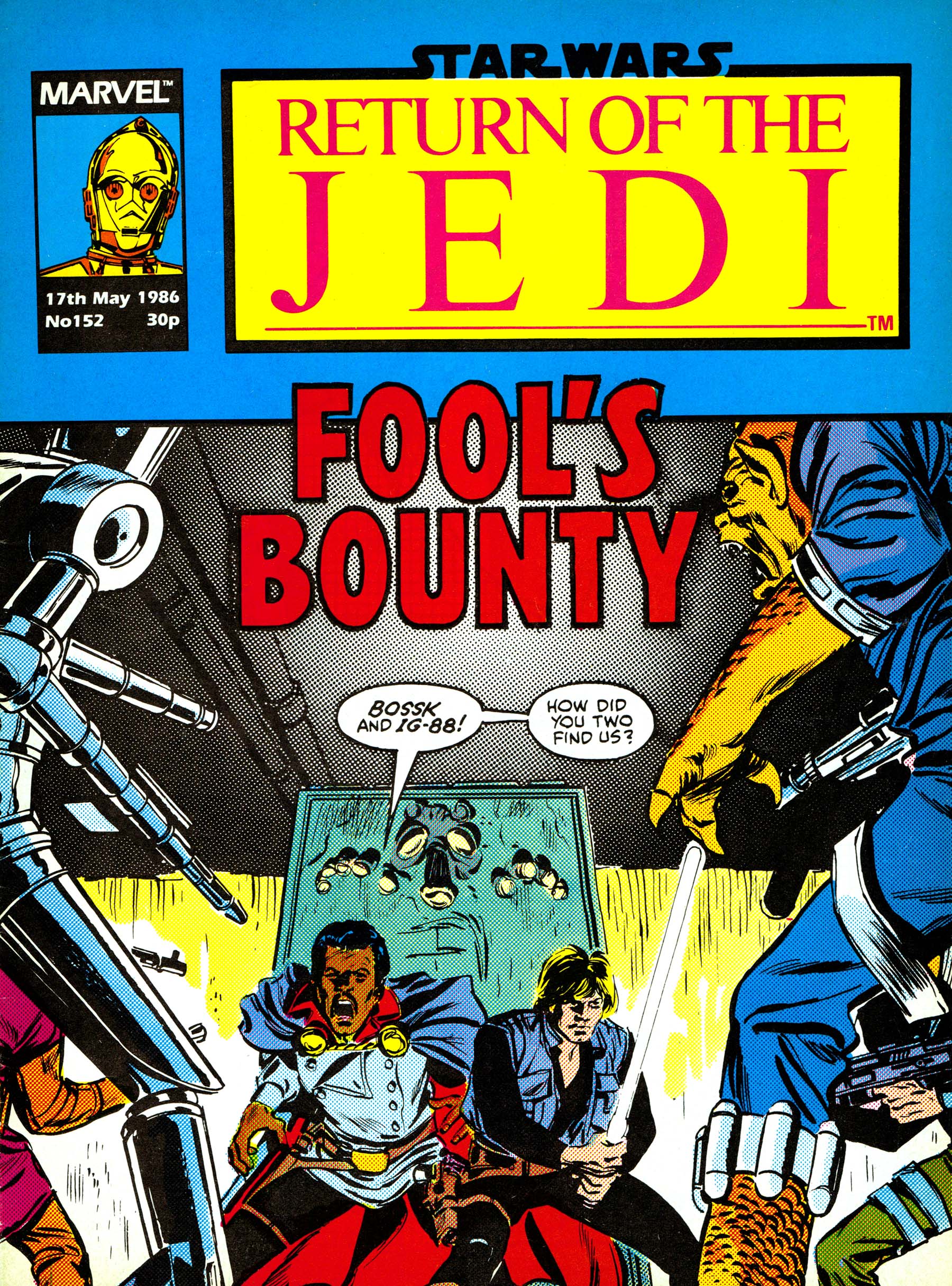 Read online Return of the Jedi comic -  Issue #152 - 1