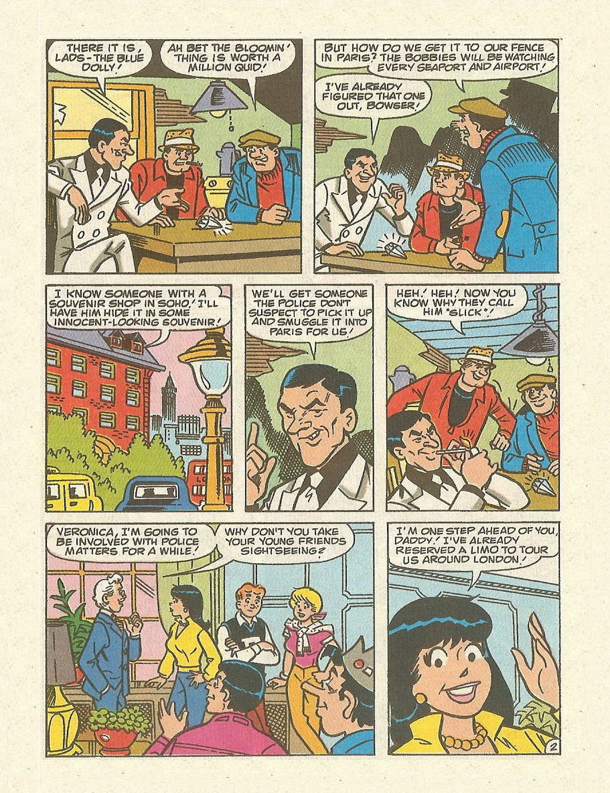 Read online Archie's Double Digest Magazine comic -  Issue #72 - 131