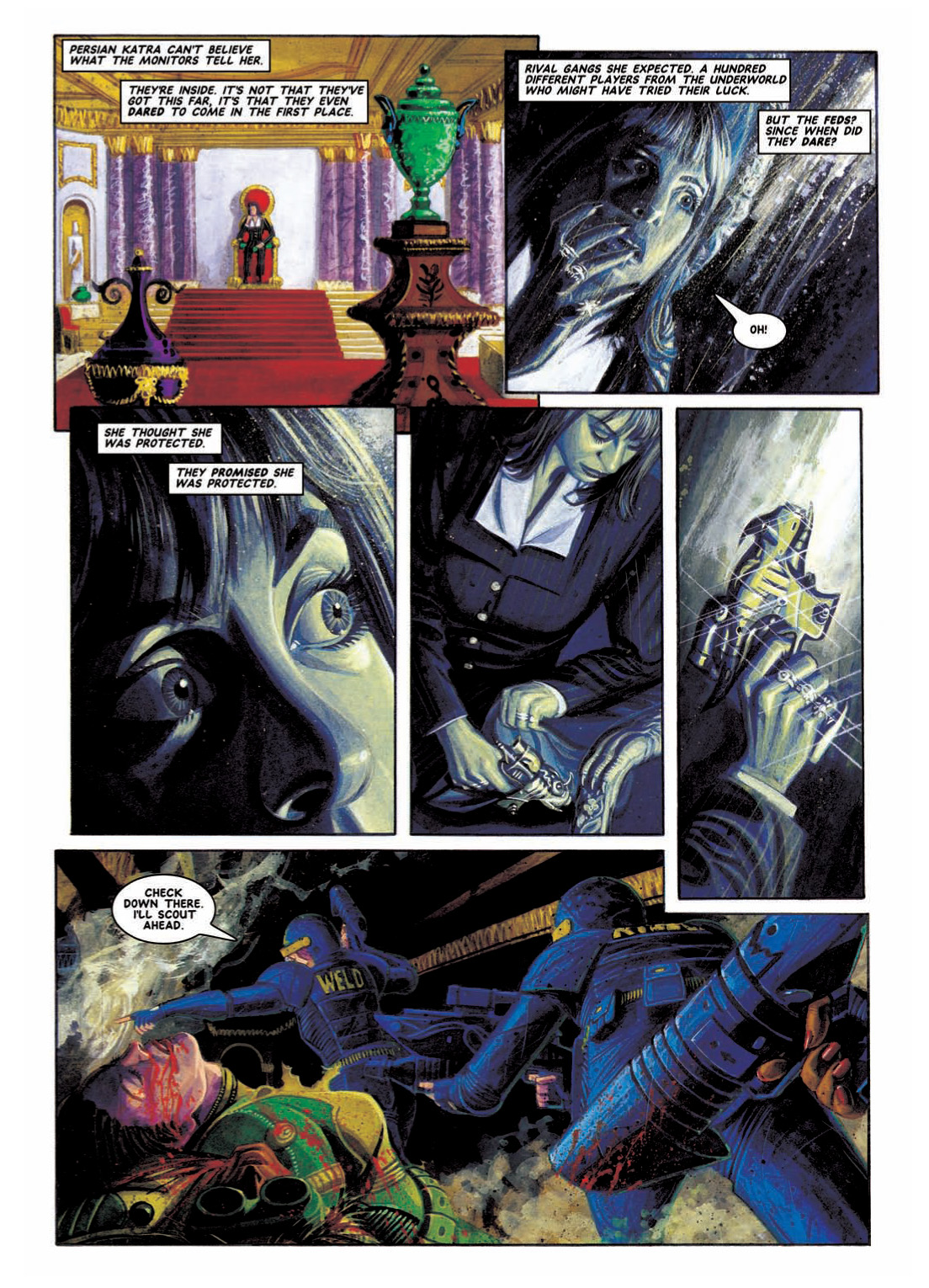 Read online Judge Dredd Megazine (Vol. 5) comic -  Issue #330 - 105