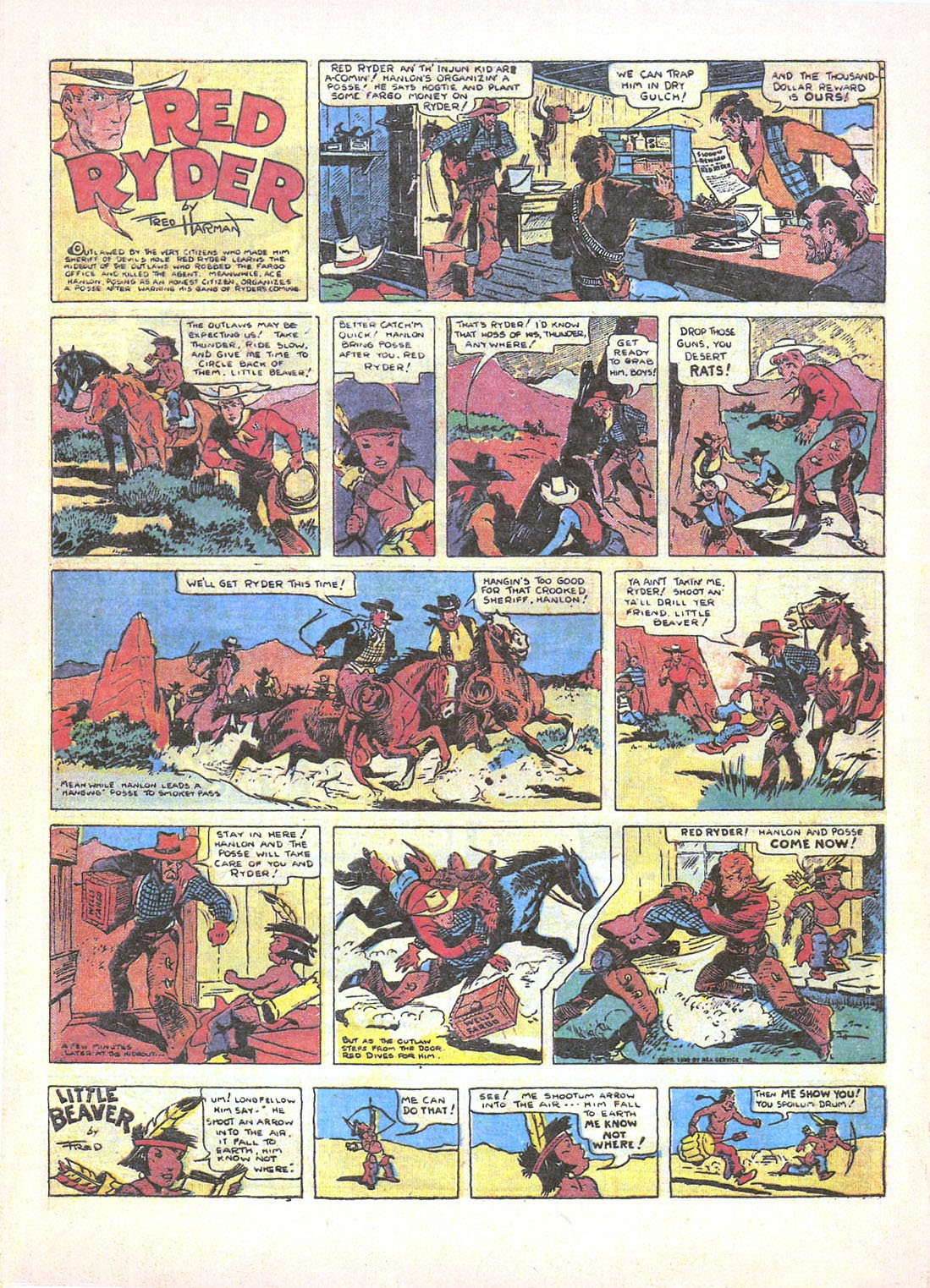 Read online Red Ryder Comics comic -  Issue # Full - 14