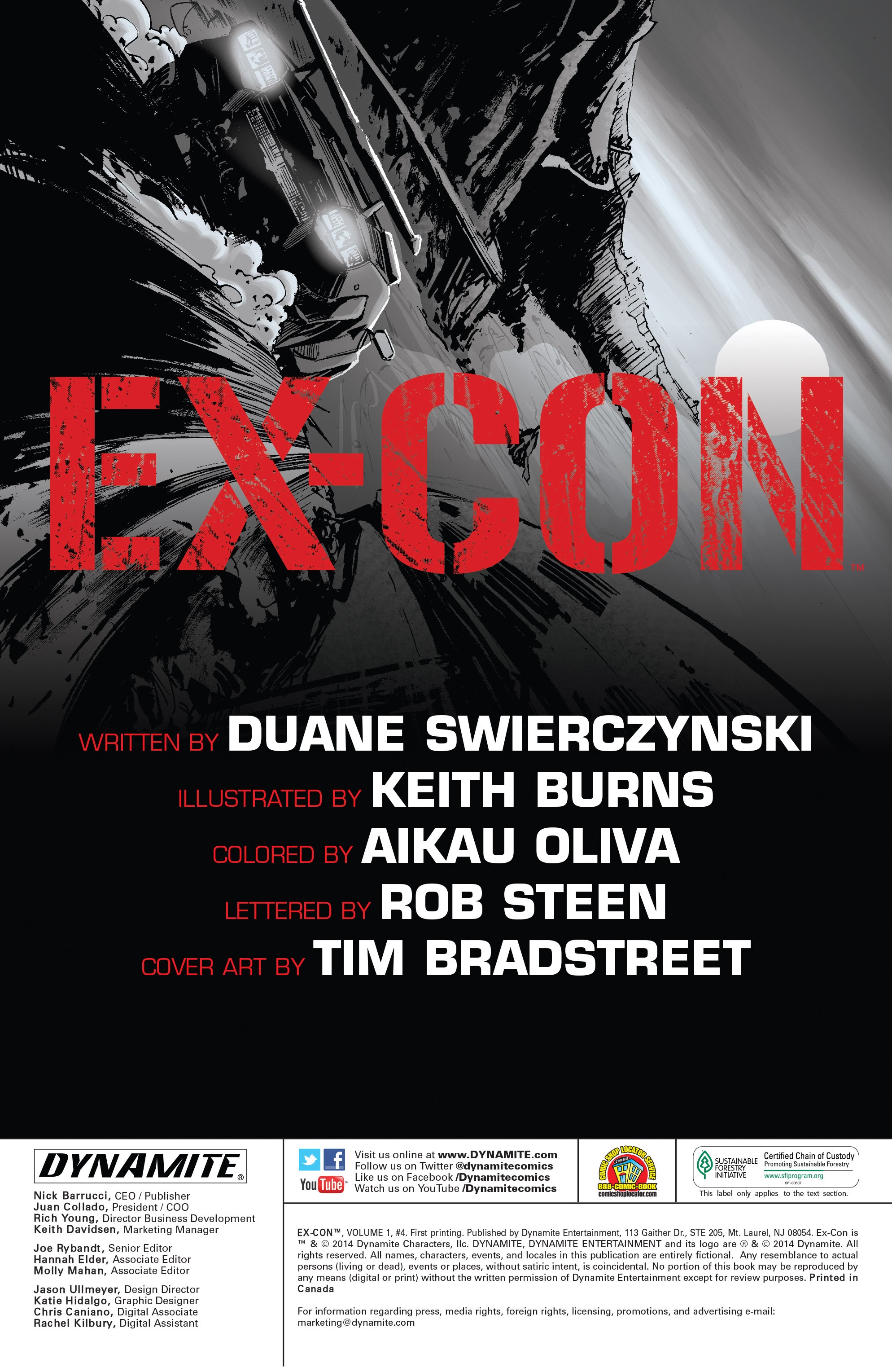 Read online Ex-Con comic -  Issue #4 - 2