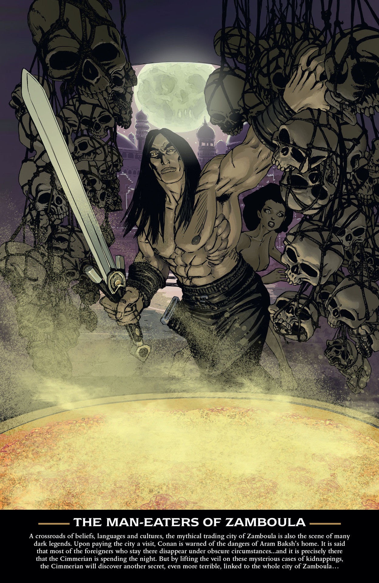 Read online The Cimmerian comic -  Issue # TPB 3 - 76