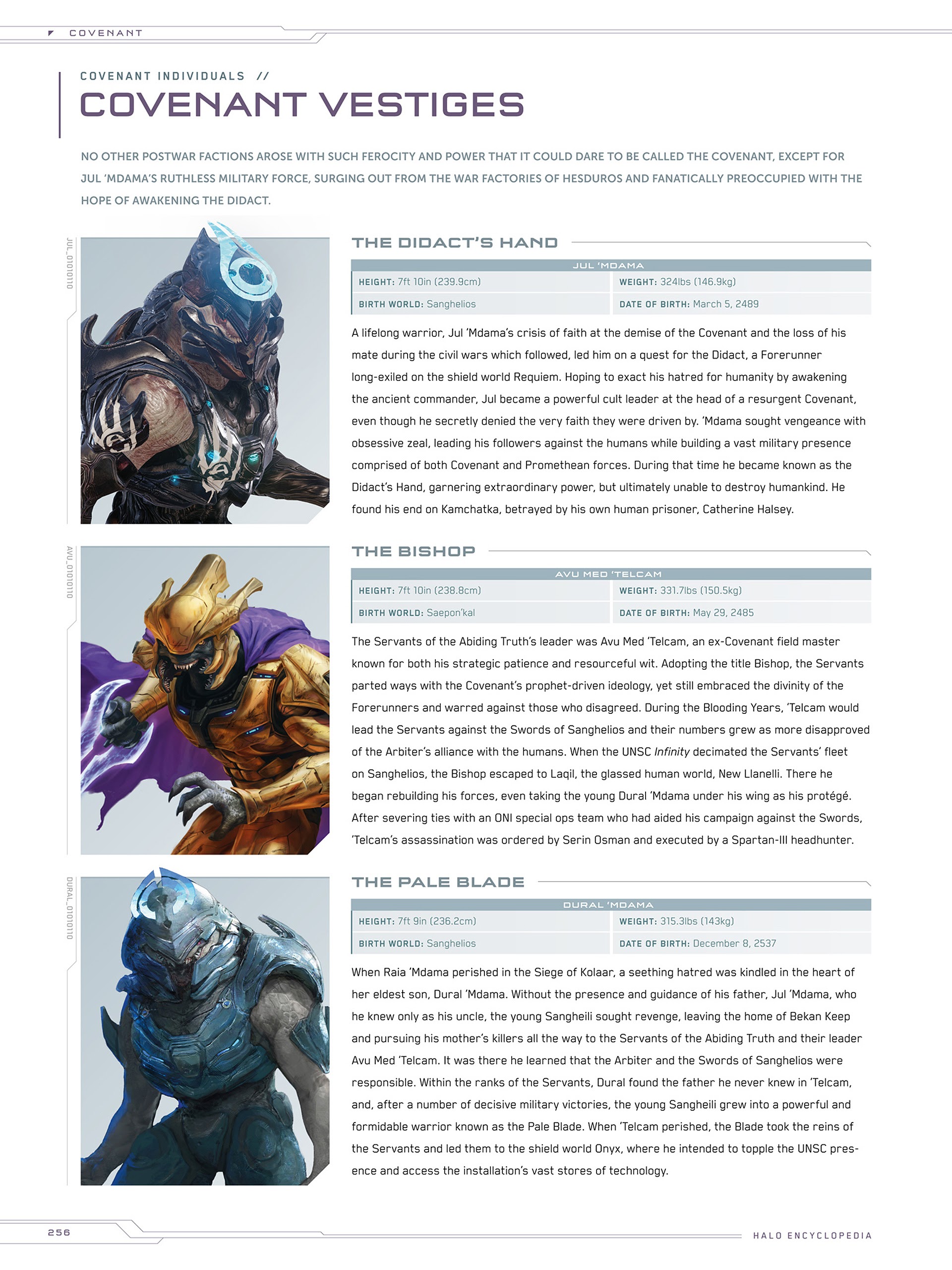Read online Halo Encyclopedia comic -  Issue # TPB (Part 3) - 52