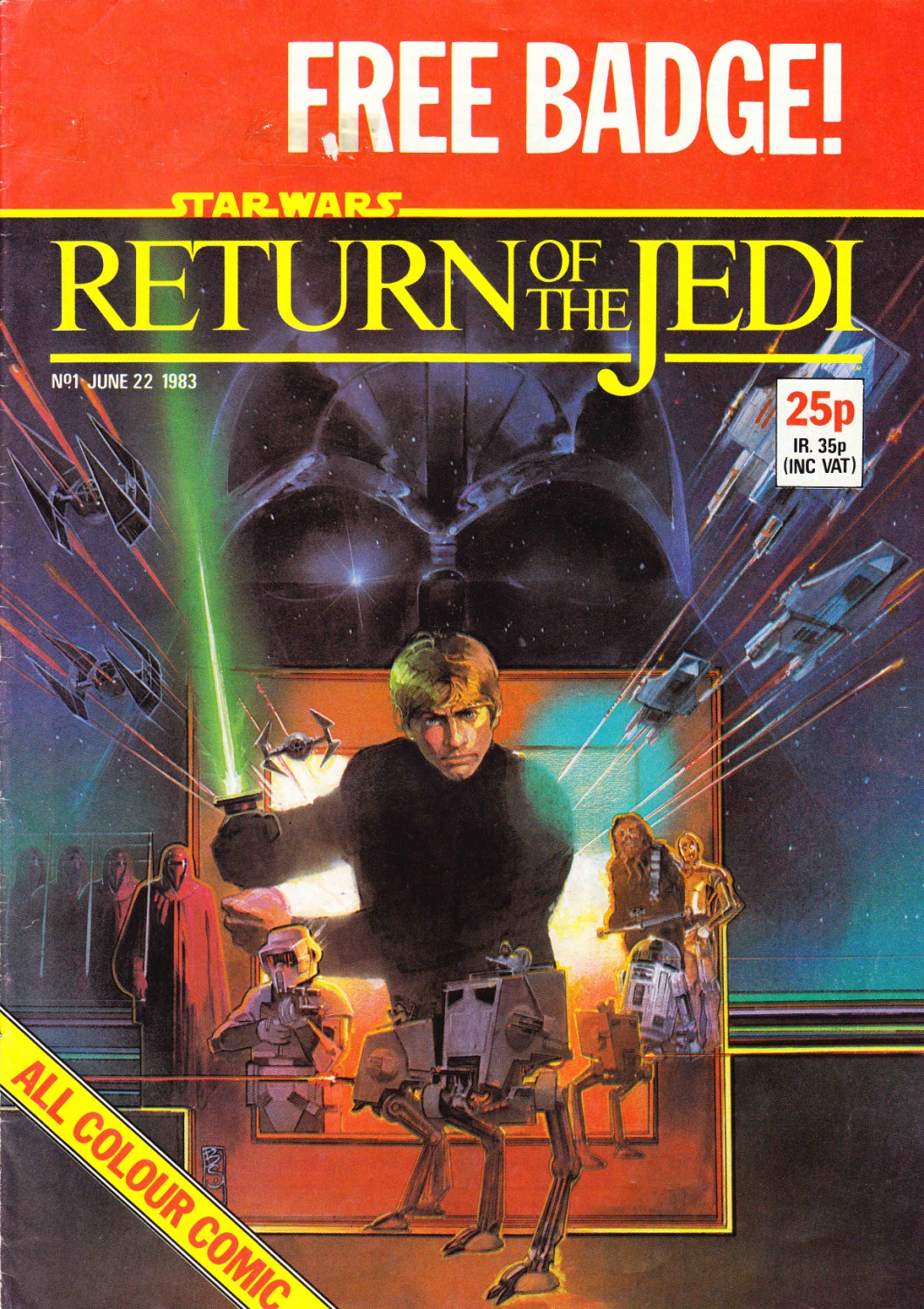 Read online Return of the Jedi comic -  Issue #1 - 1