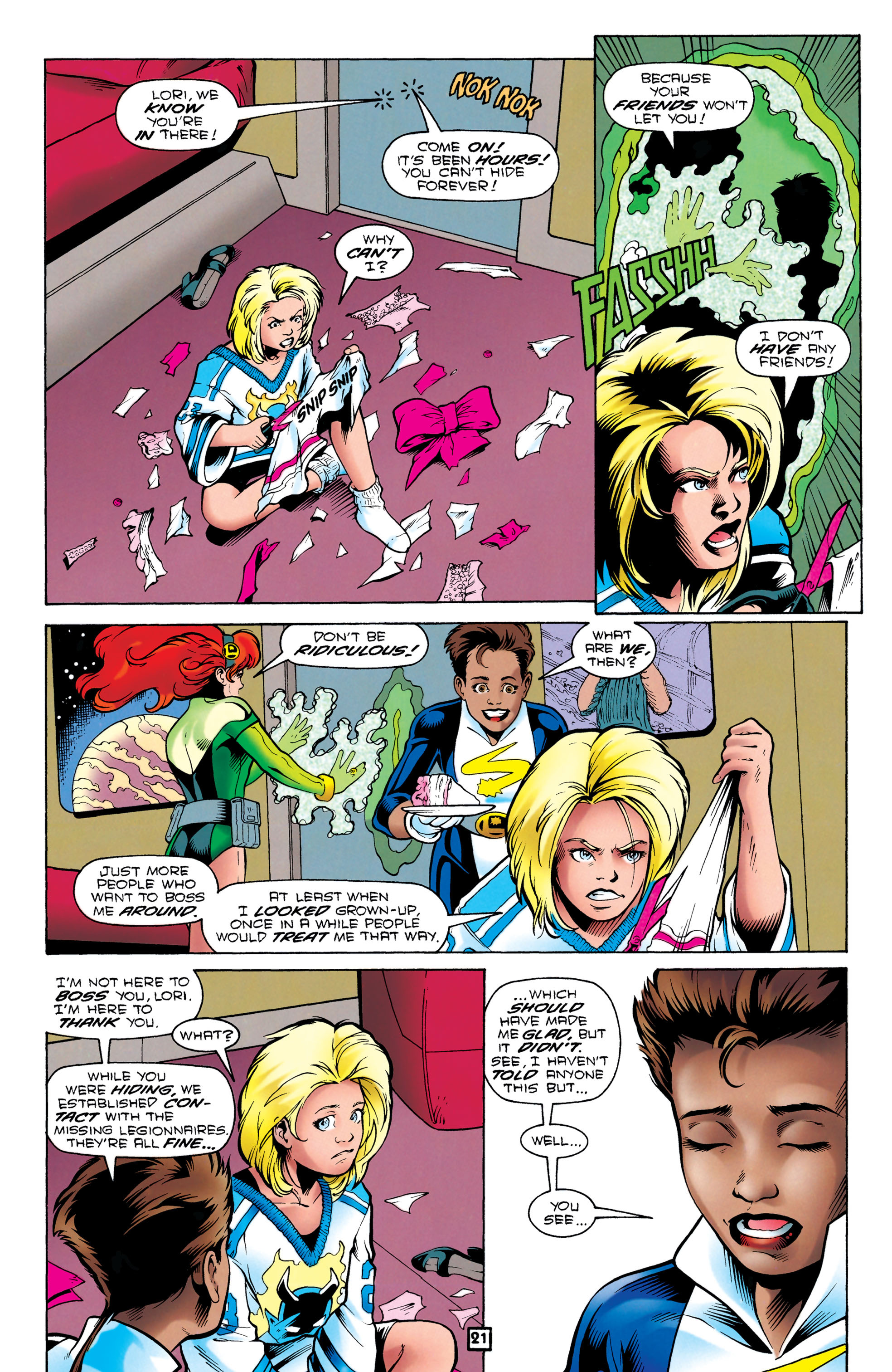 Read online Legionnaires comic -  Issue #44 - 22