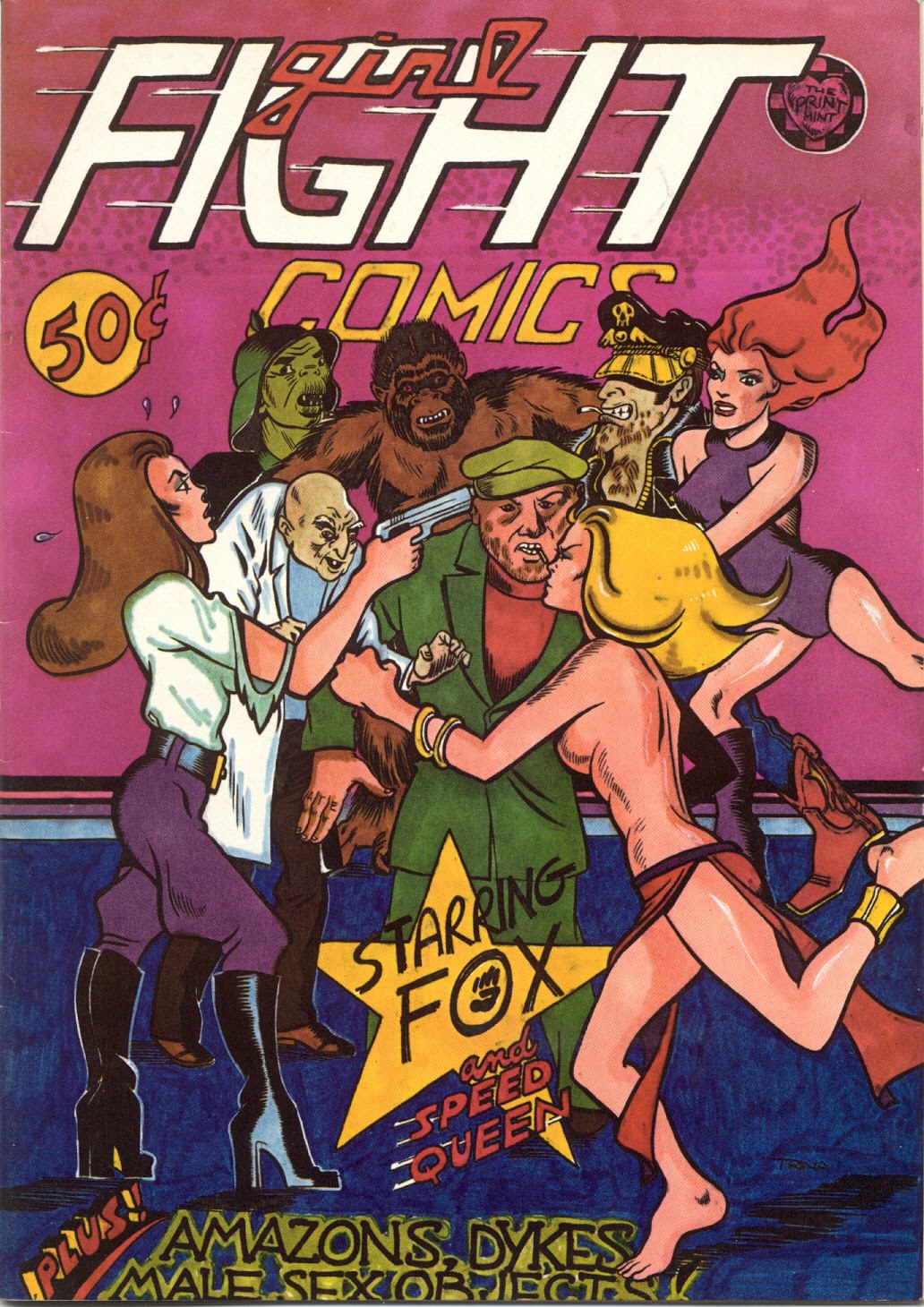 Read online Girl Fight Comics comic -  Issue #1 - 1