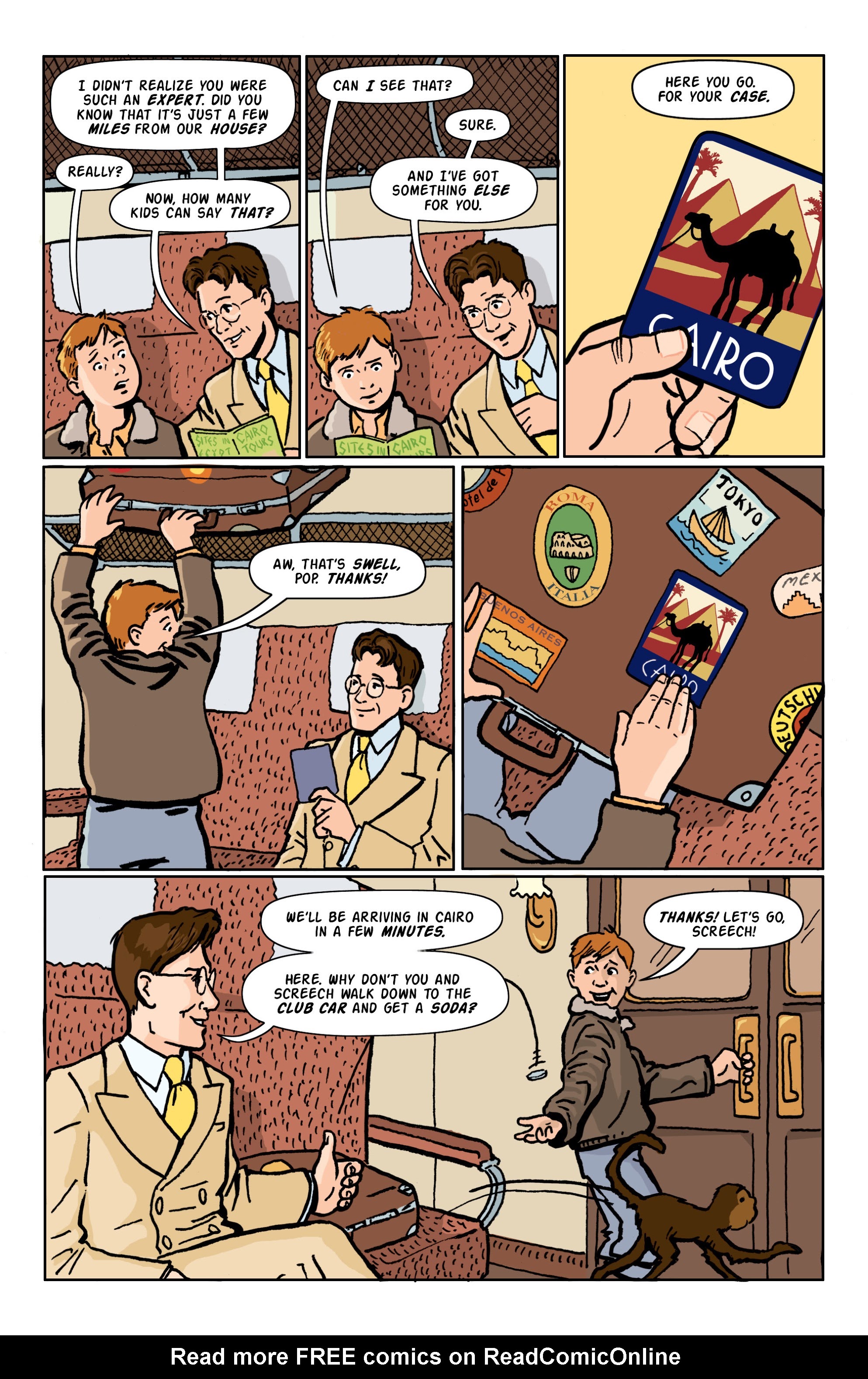 Read online Rocket Robinson and the Pharaoh's Fortune comic -  Issue # TPB (Part 1) - 12